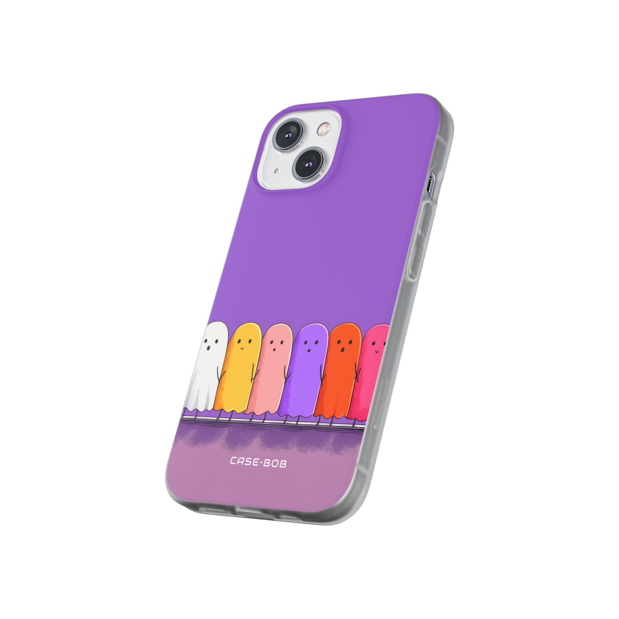 Colorful Ghosts iPhone 14 Case - Soft