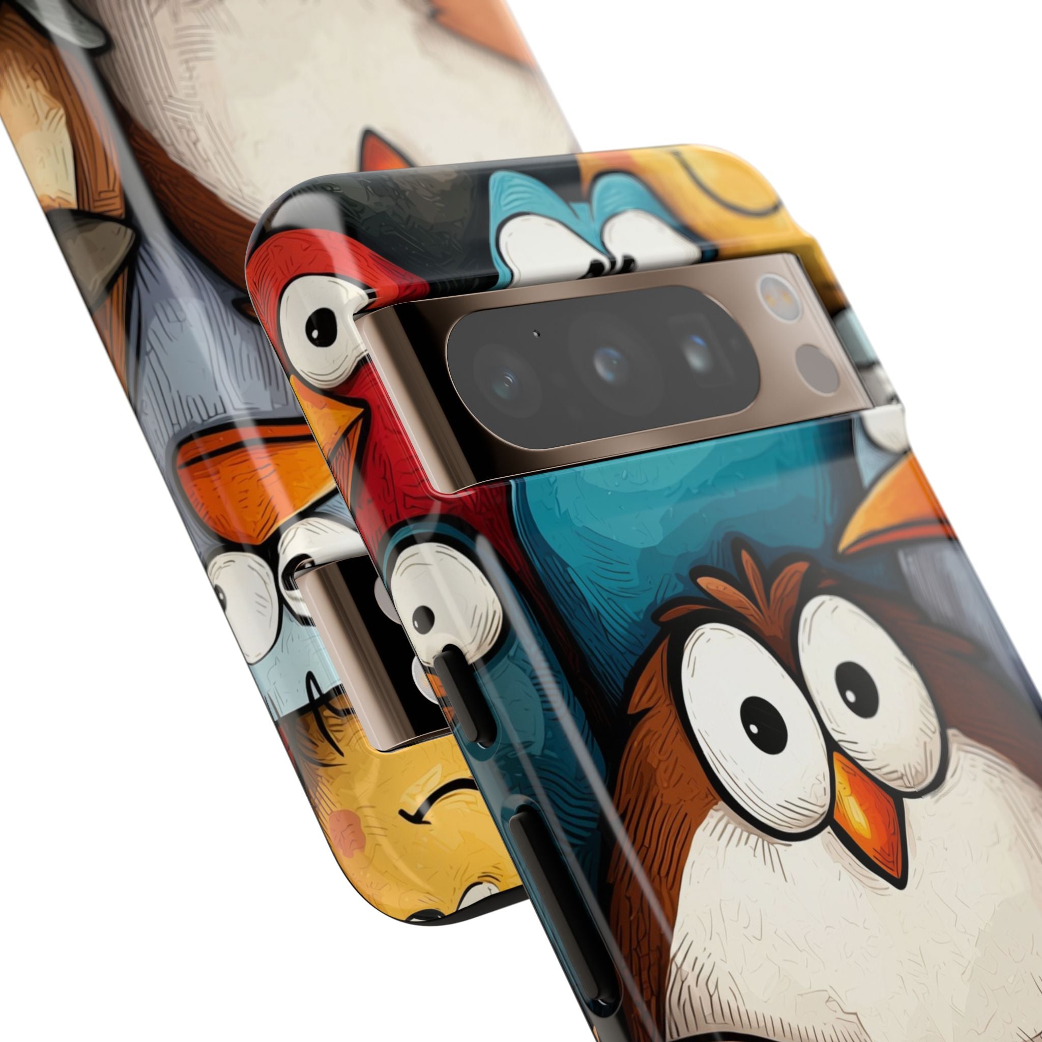 Whimsical Birds Gather - Google Pixel Case