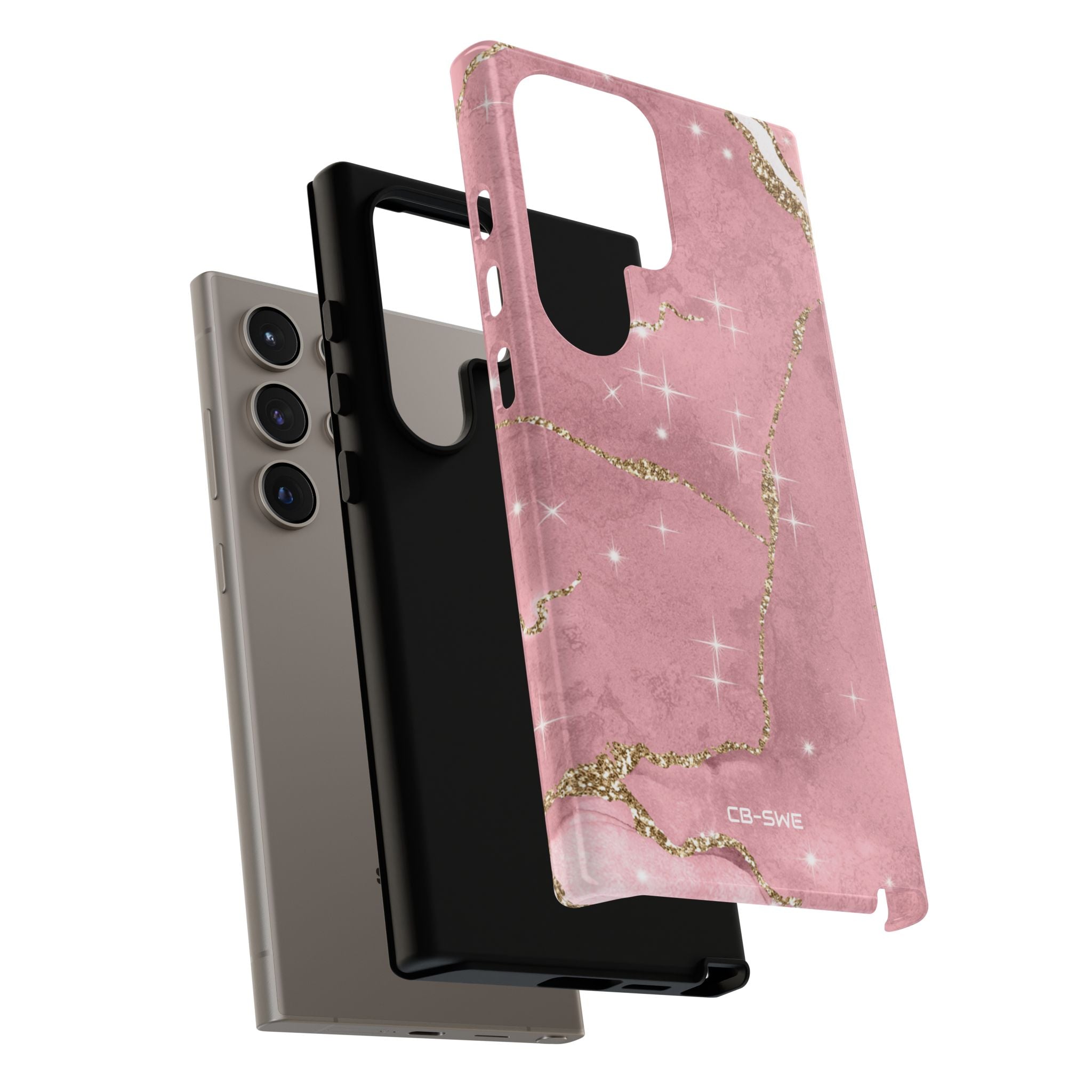 Pink Marble Luxe - Samsung Case