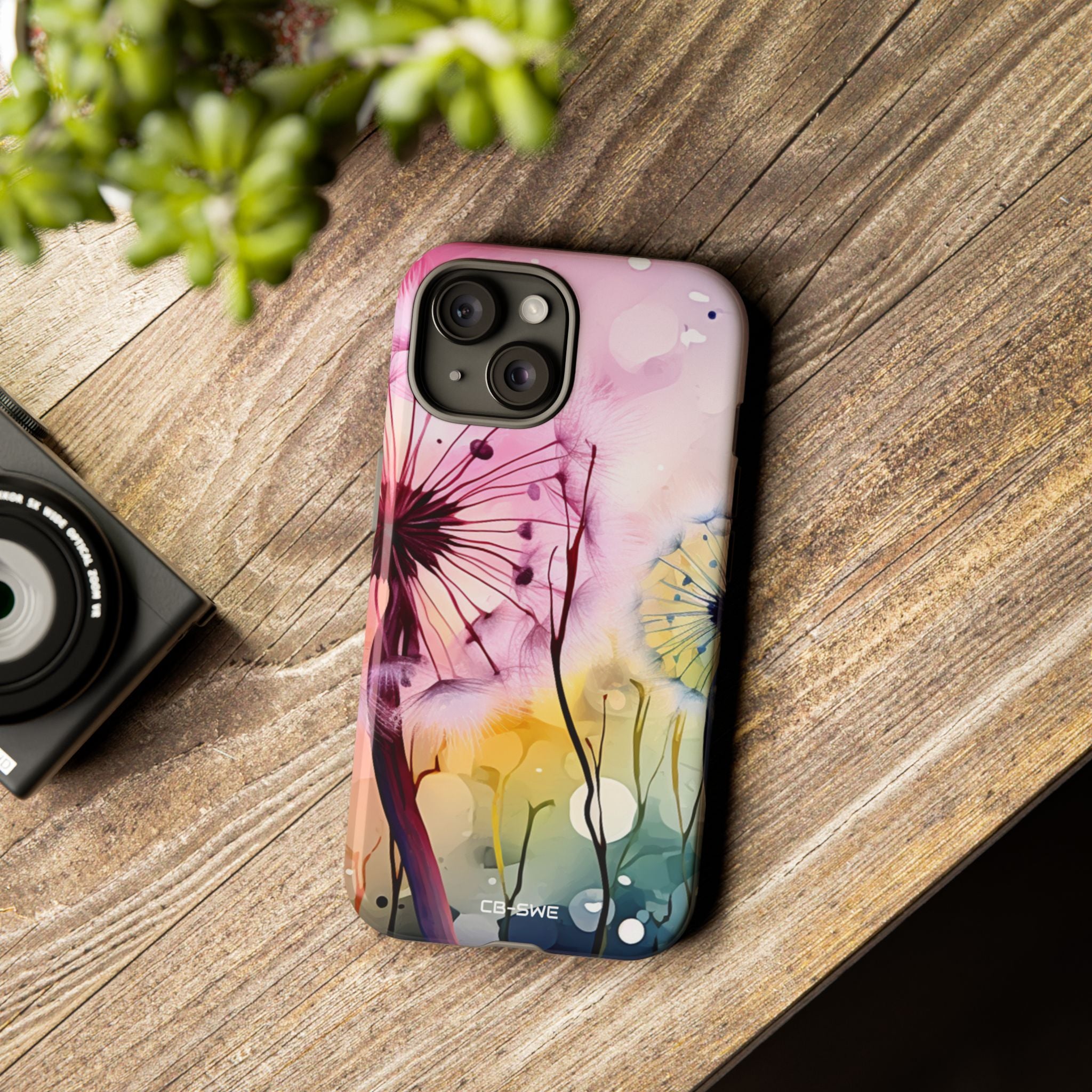 Dreamy Dandelion Whispers - iPhone Case
