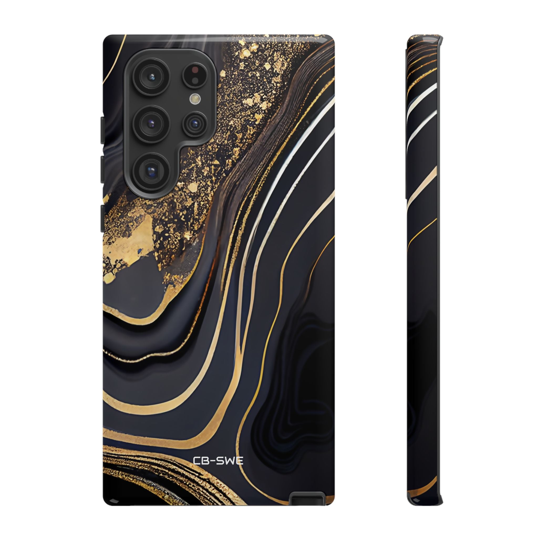 Elegant Gold Streams - Samsung Case