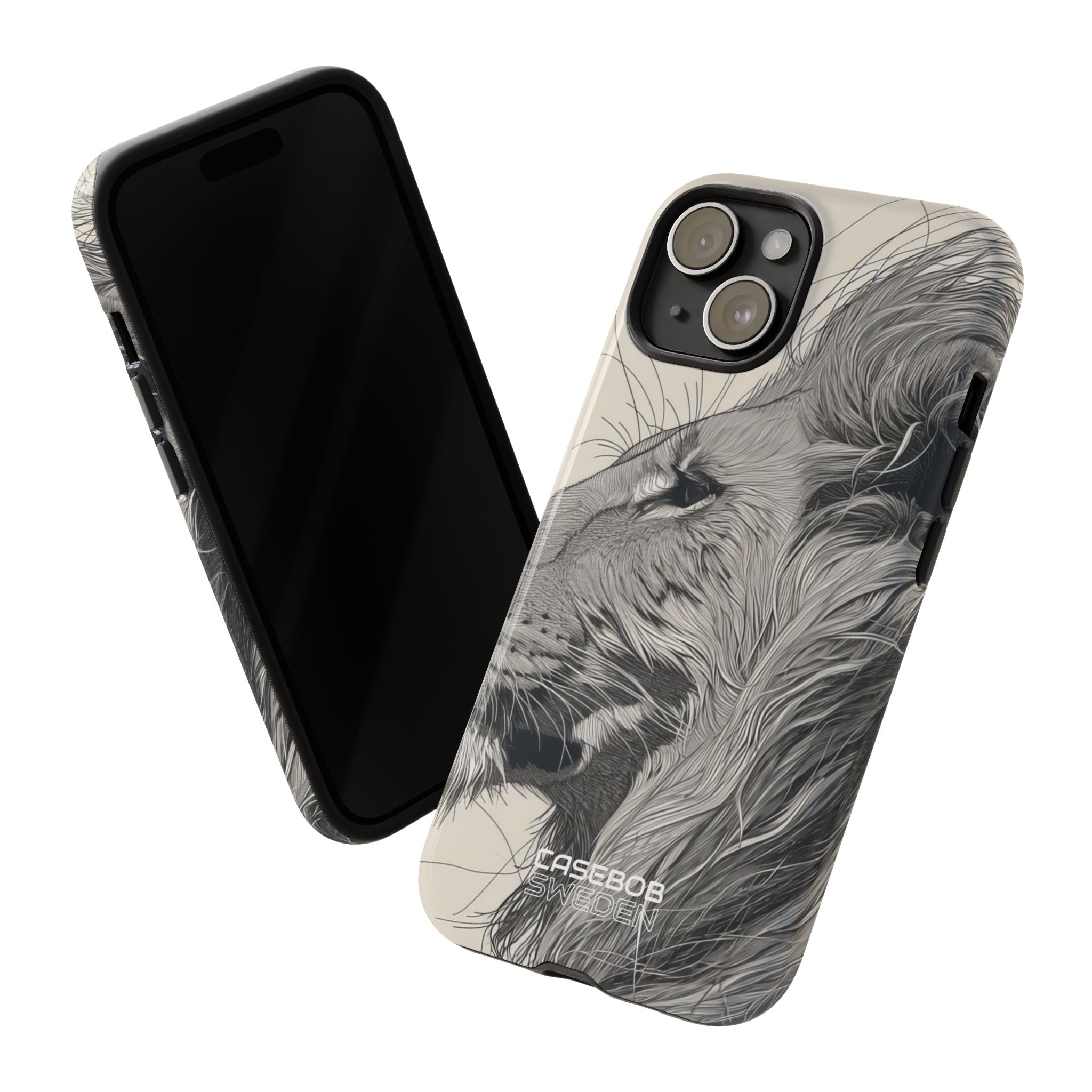 Profilo Leone Maestoso iPhone 15 - Tough
