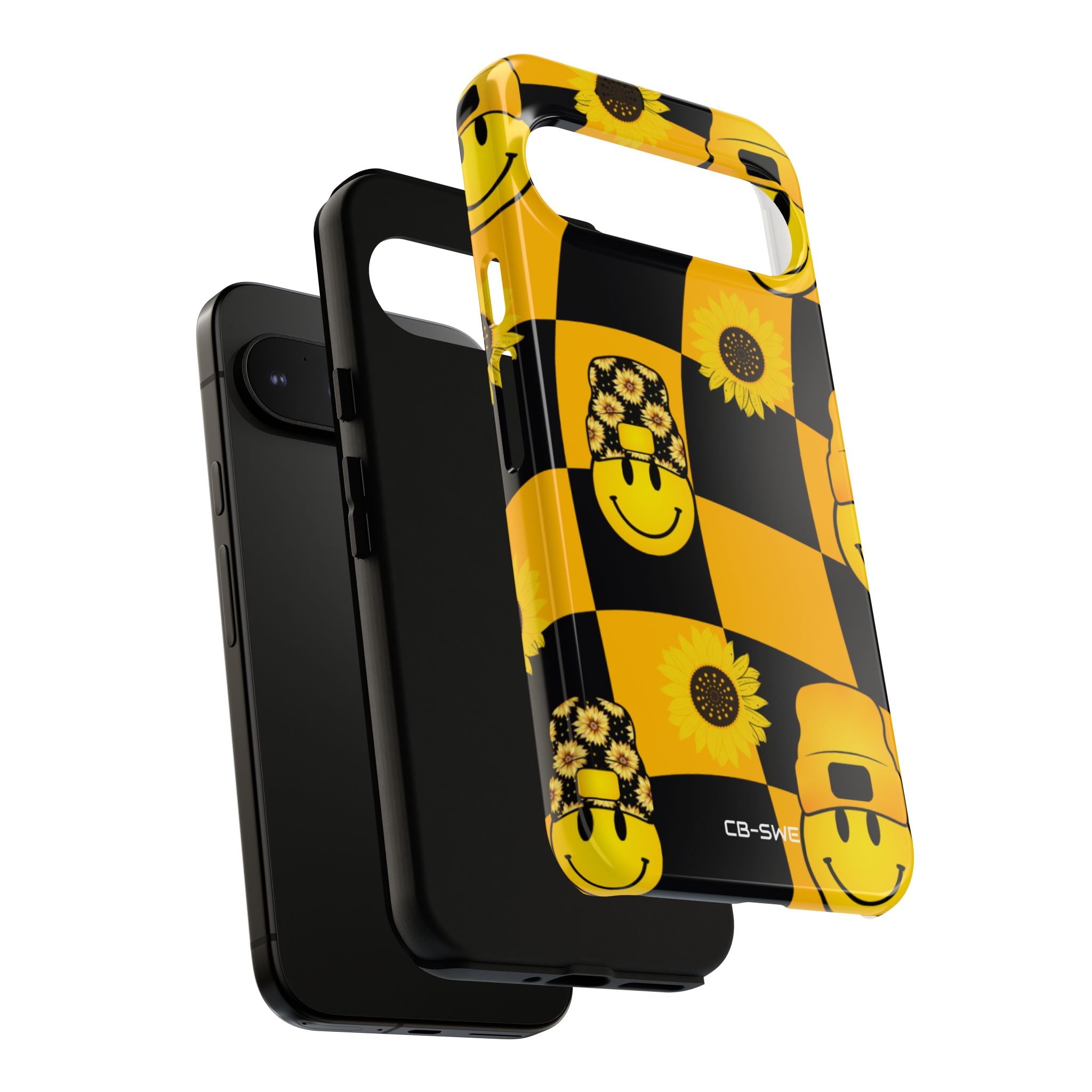 Joyful Checkered Smiles - Google Pixel Case