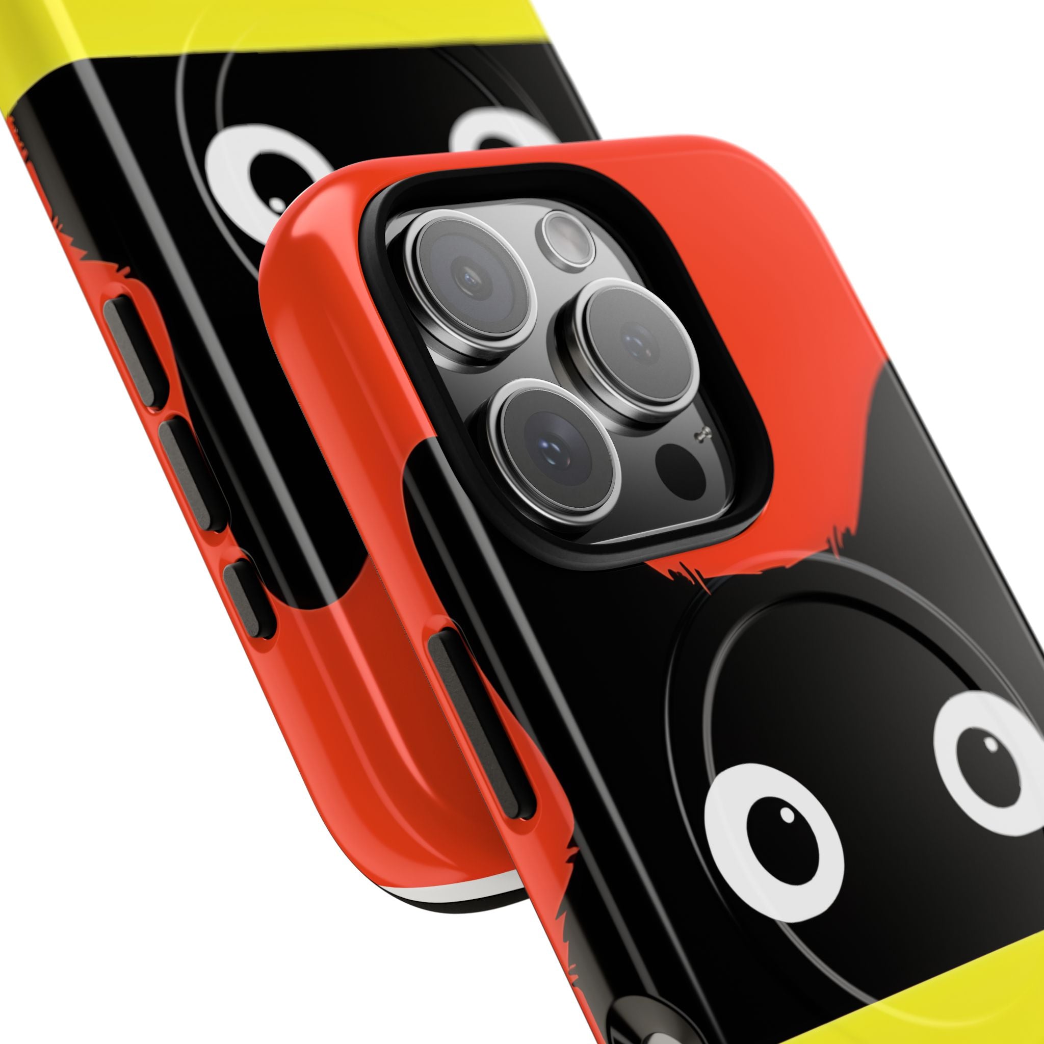 Peekaboo Cat Crimson iPhone 16 Pro Case - Tough+