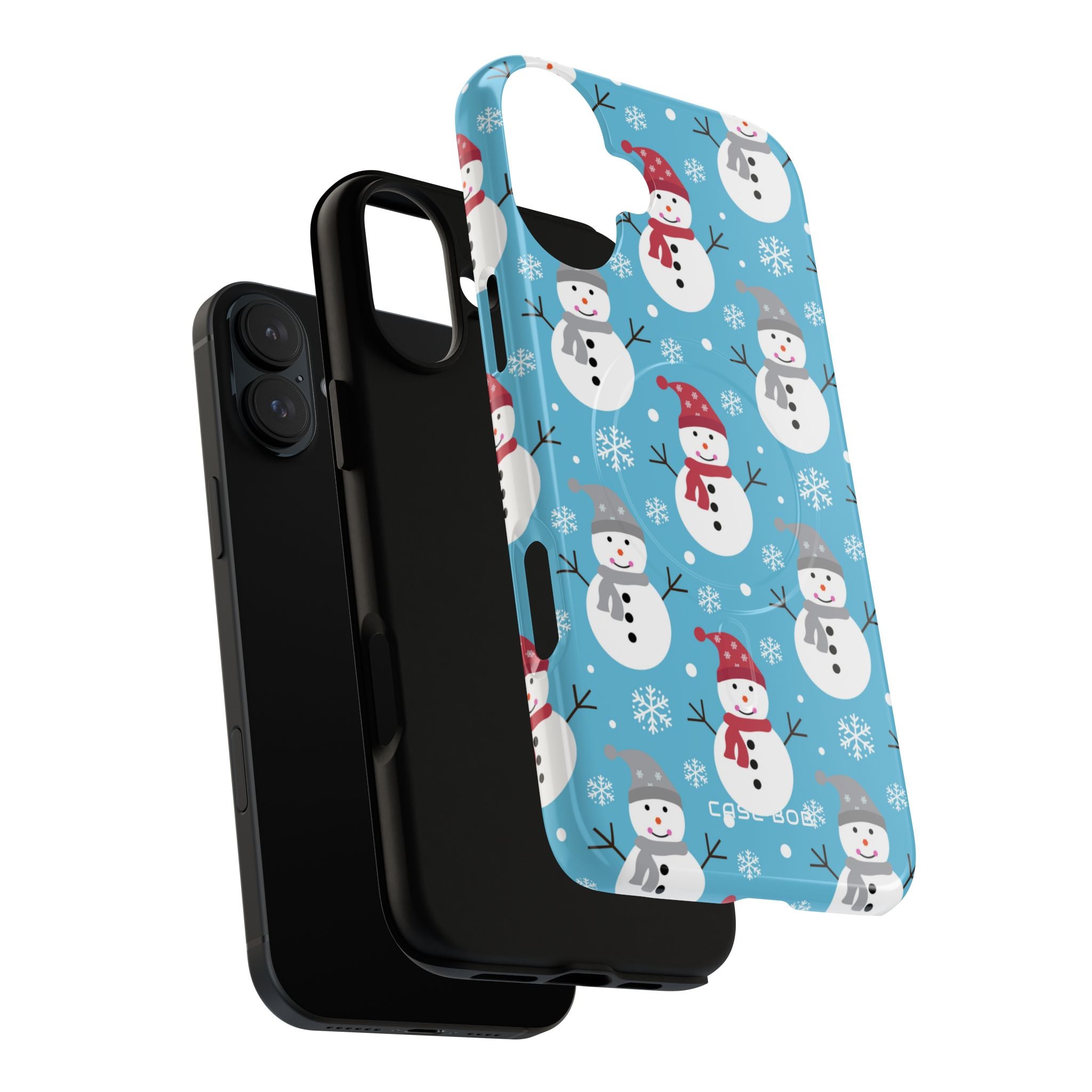 Snowman Parade iPhone 16 Plus Case - Tough+