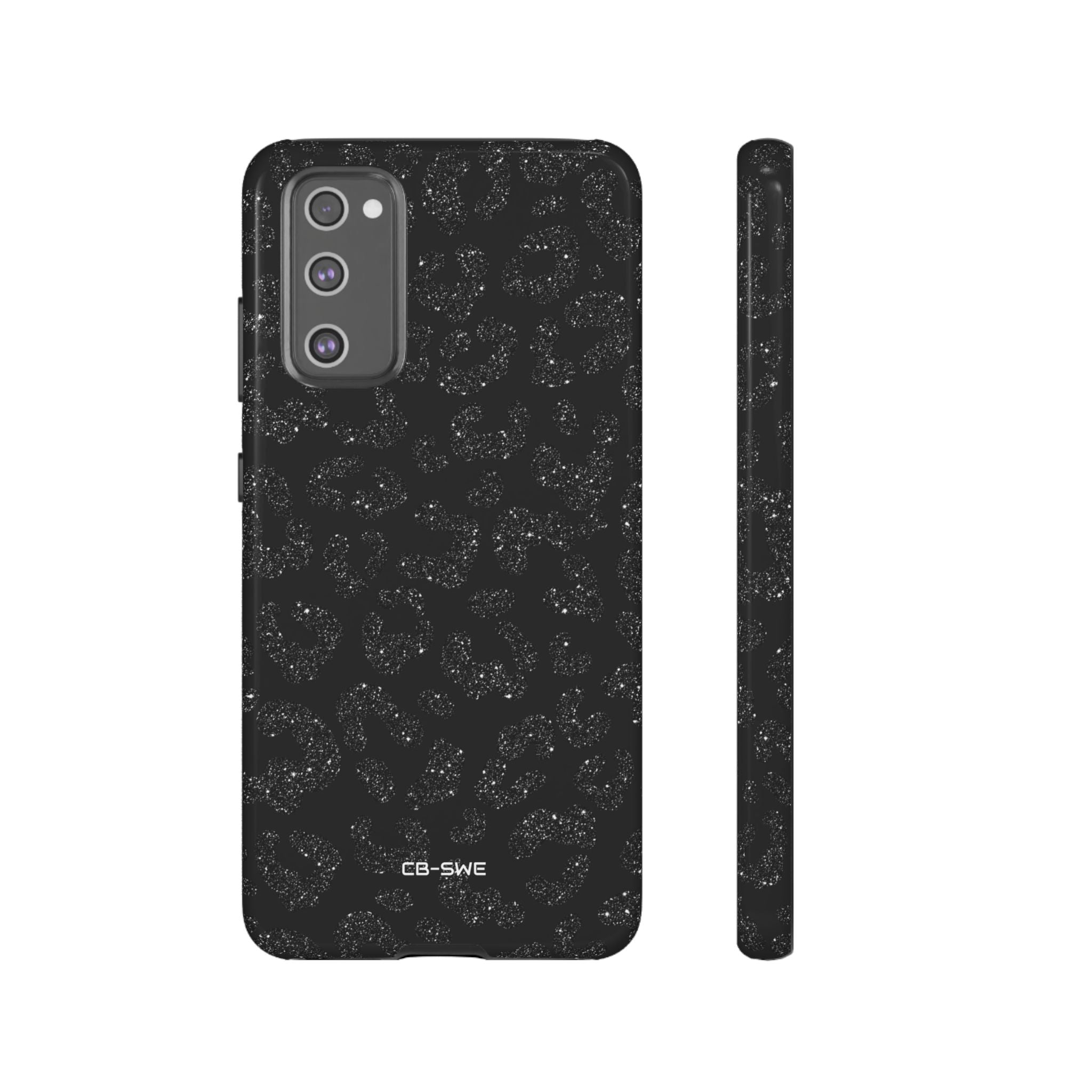 Glittery Leopard Elegance - Samsung Case