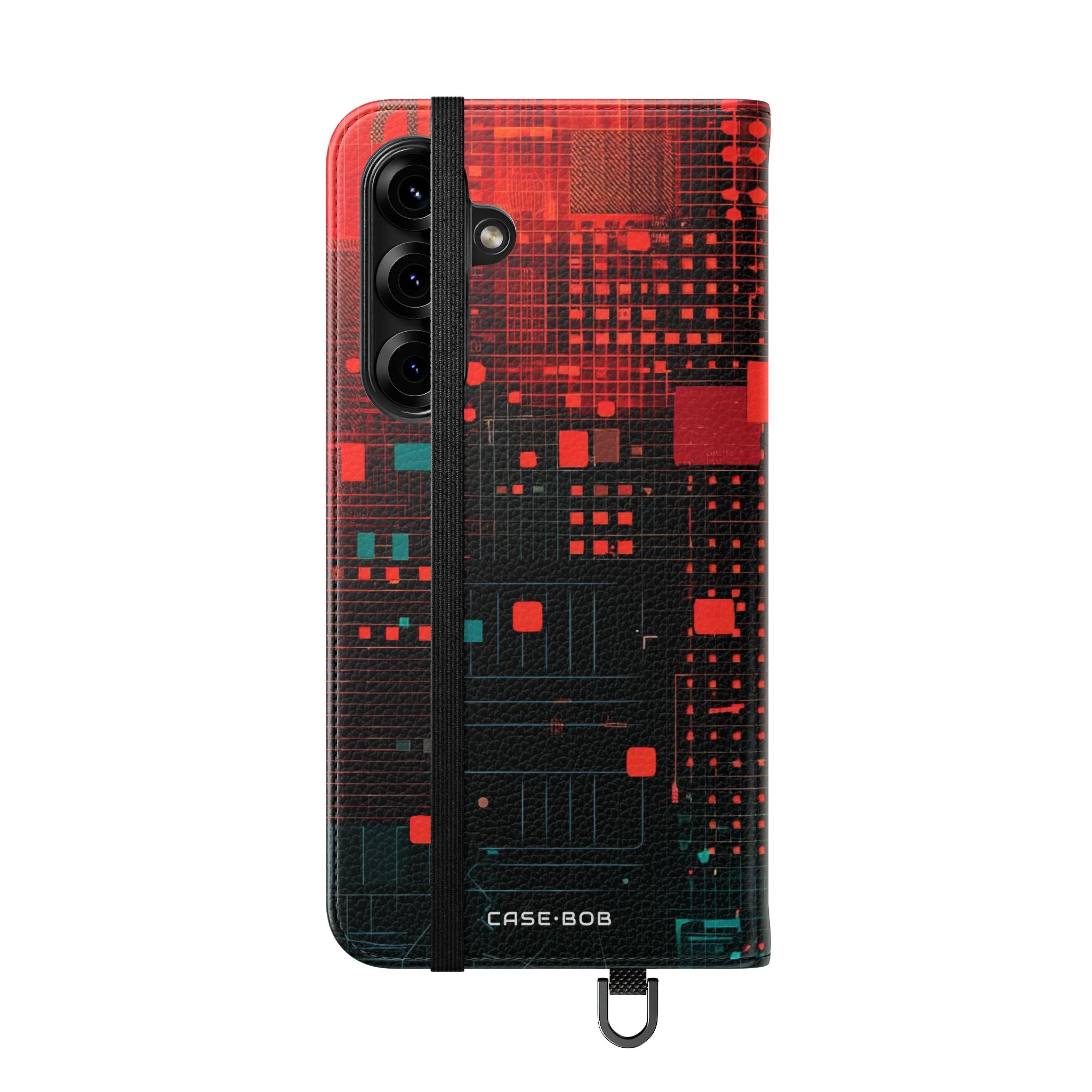 Crimson Circuit - Samsung S25+ Case - Lompakko