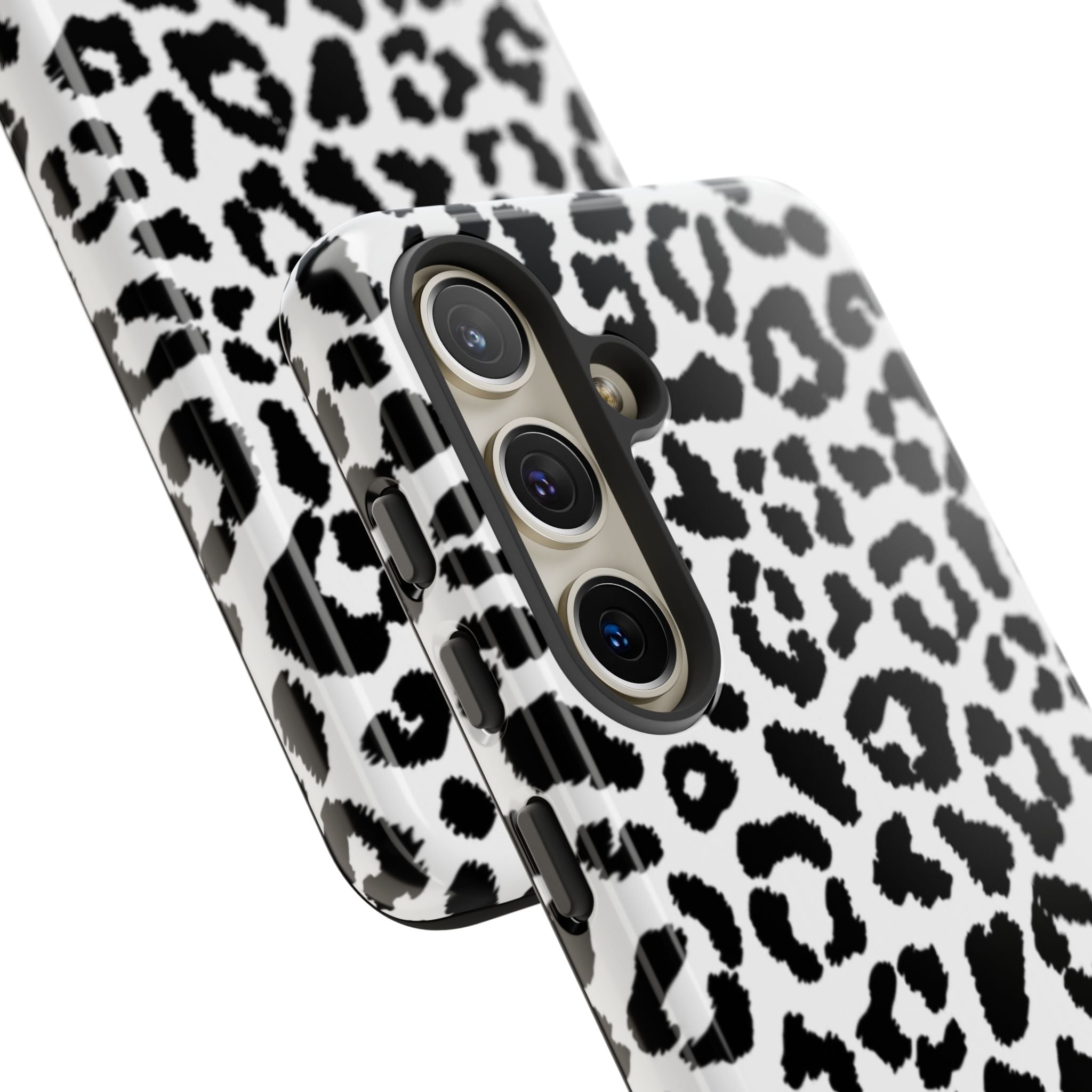 Monochrome Leopard Essence - Samsung Case