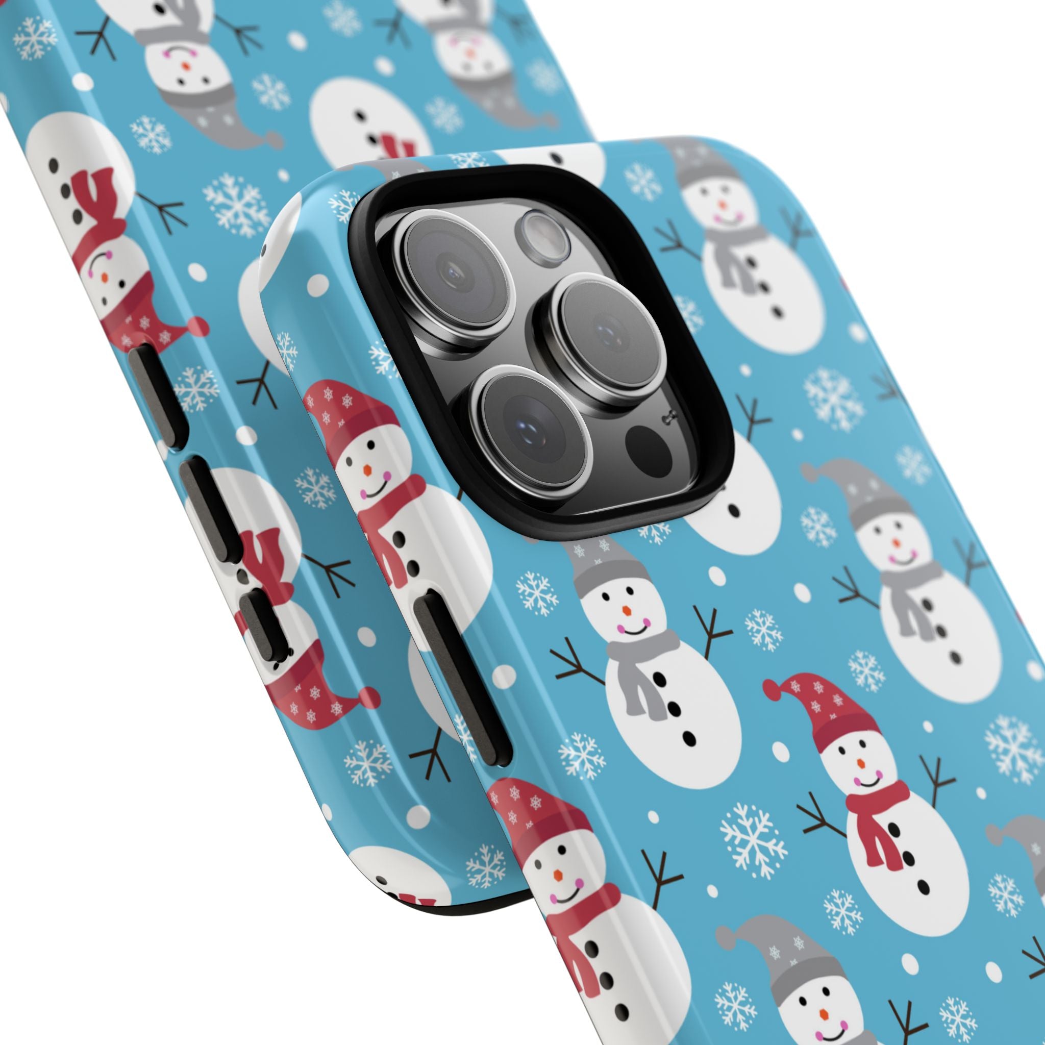 Snowman Parade iPhone 16 Pro Max Case - Tough