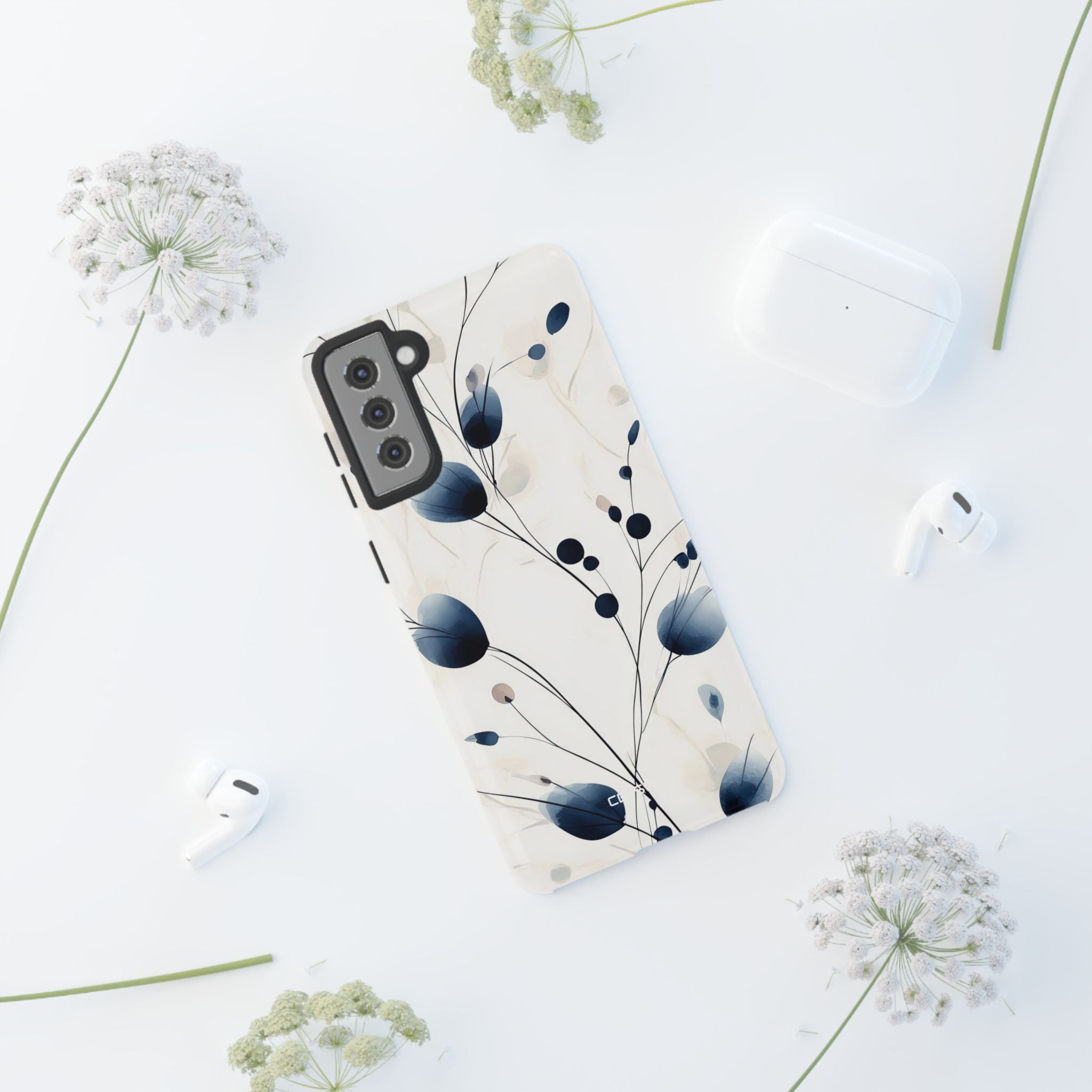 Floral Harmony Blue - Samsung Case