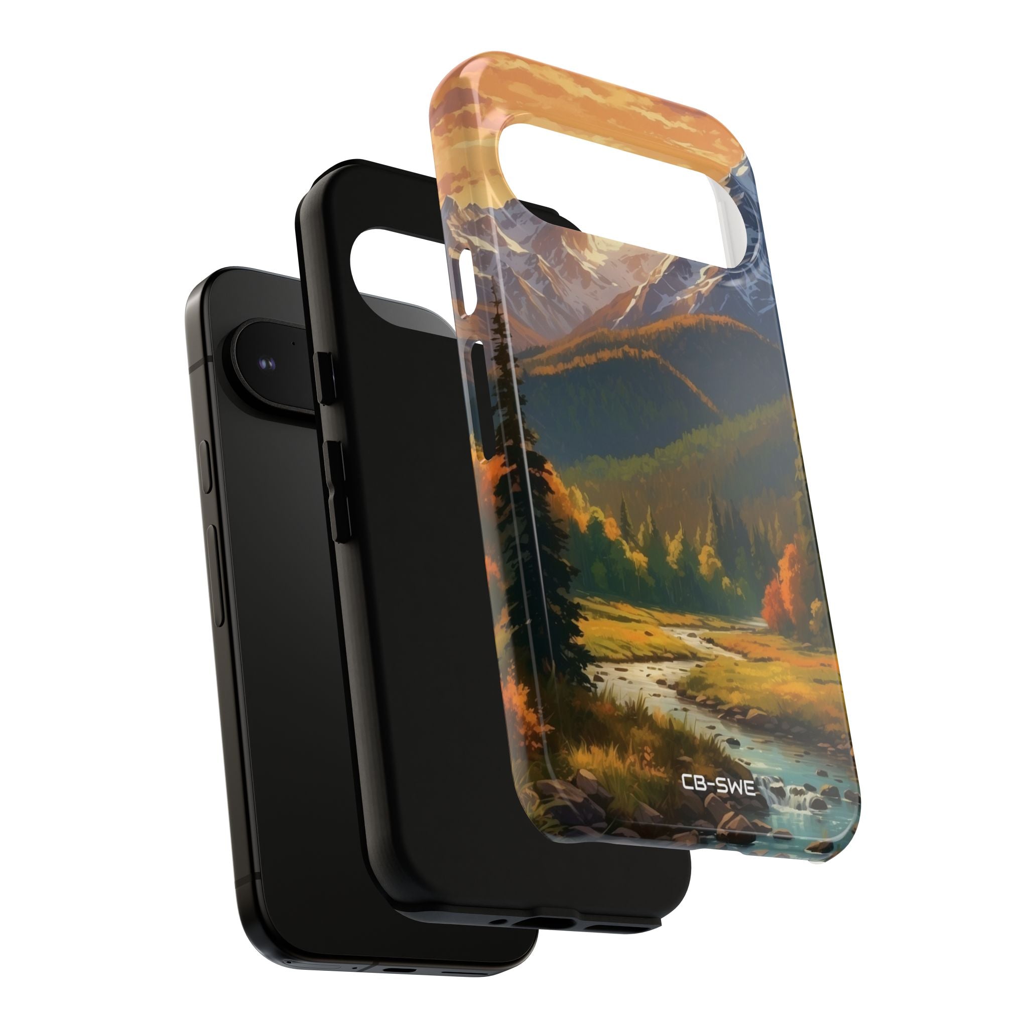 Mountain Reflections Glimmer - Google Pixel Case