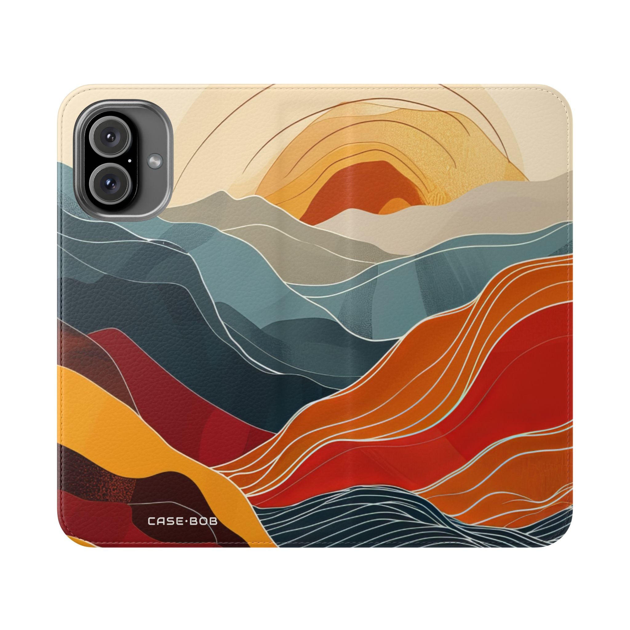 Crimson Hills - iPhone 16 Plus Case - Wallet