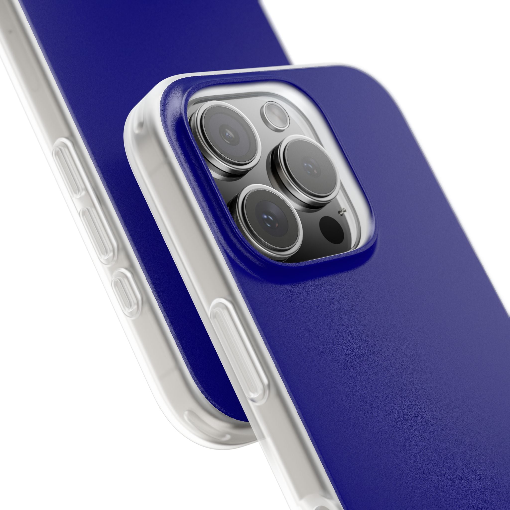Marineblaue iPhone-Hülle – Flexi