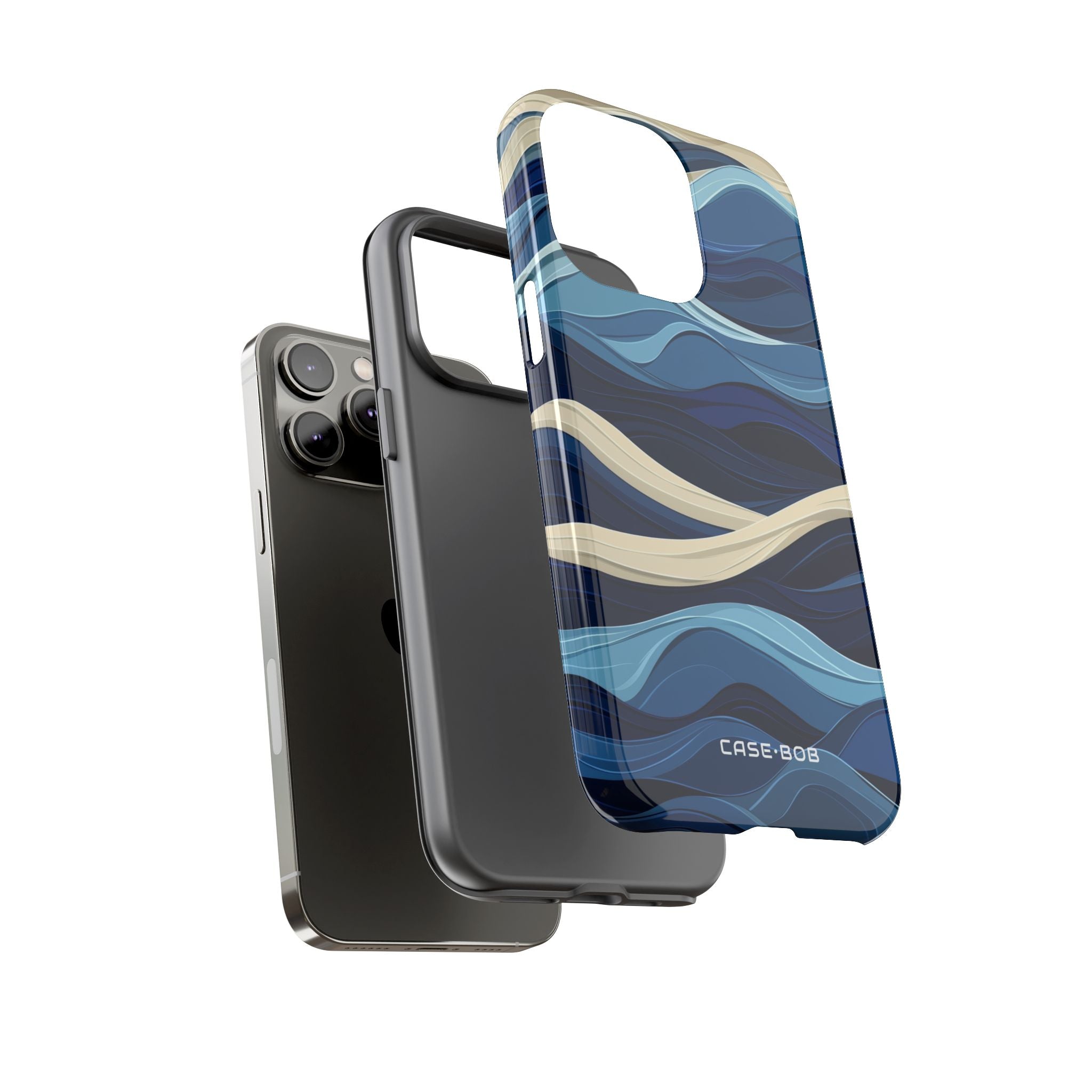 Ocean Rhythm iPhone 14 Pro Max Case - Tough