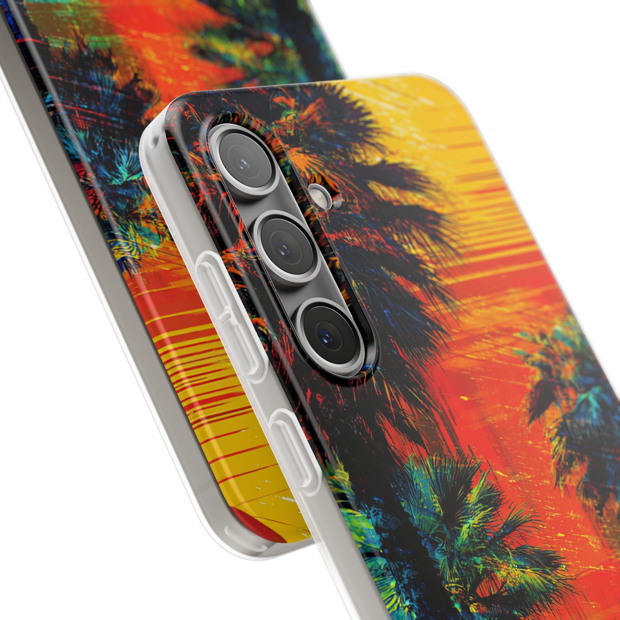 Tropical Sunburst Samsung S24 Plus Case - Soft