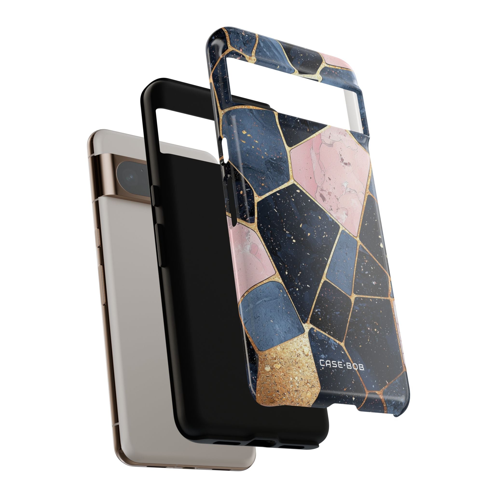 Golden Mosaic Google Pixel 8 Pro Case - Tough