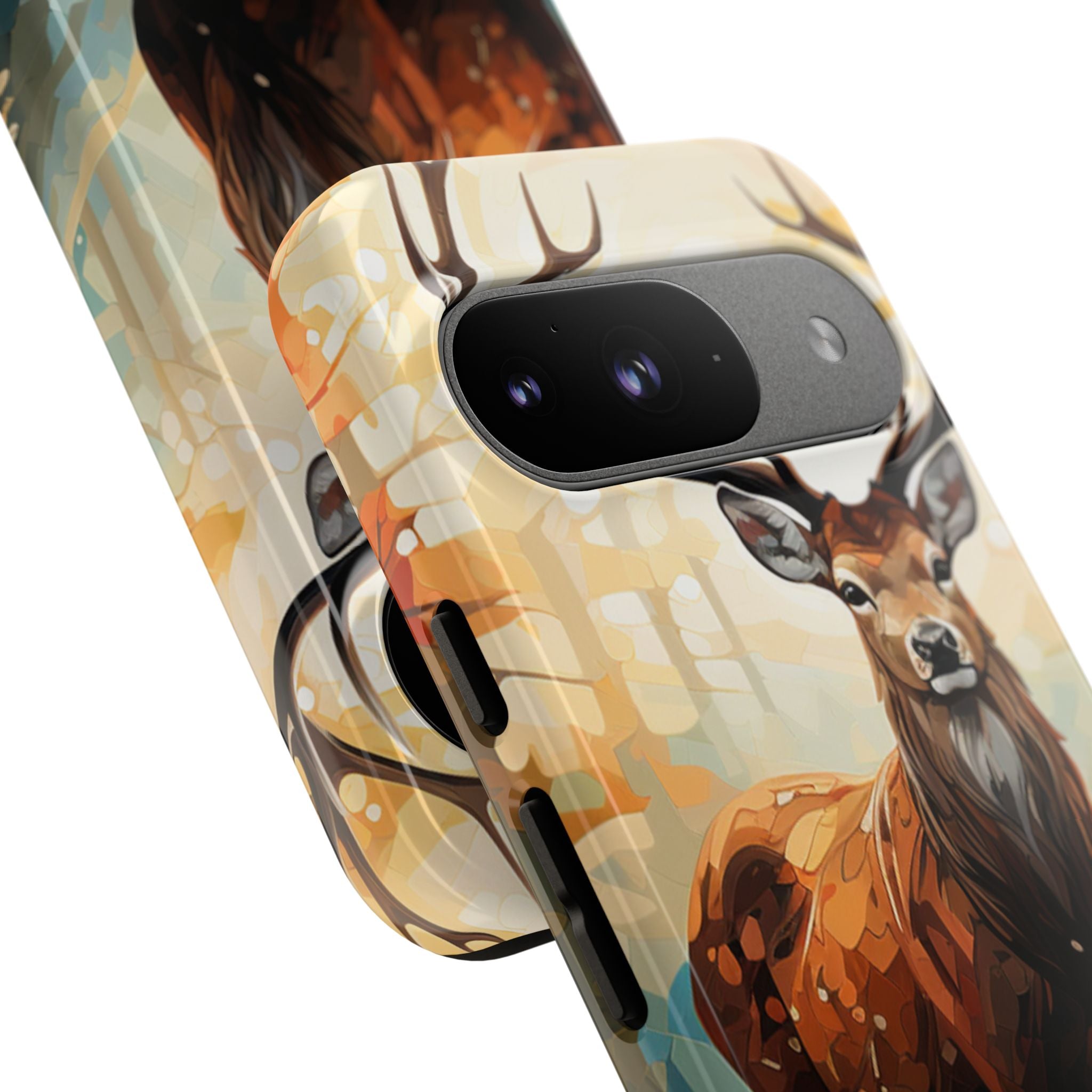 Glowing Stag Google Pixel 9 Case - Tough