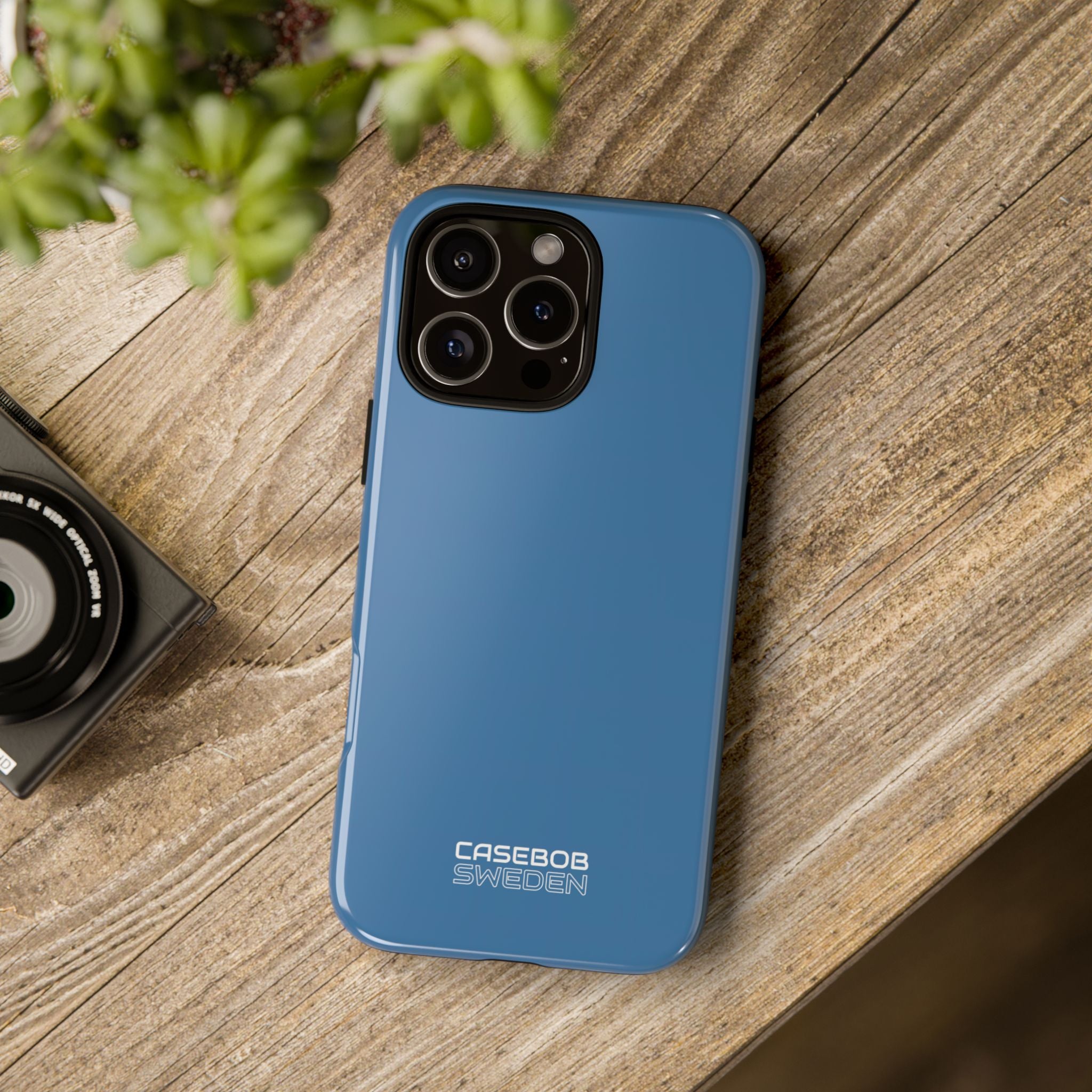 Steel Blue iPhone 16 - Tough