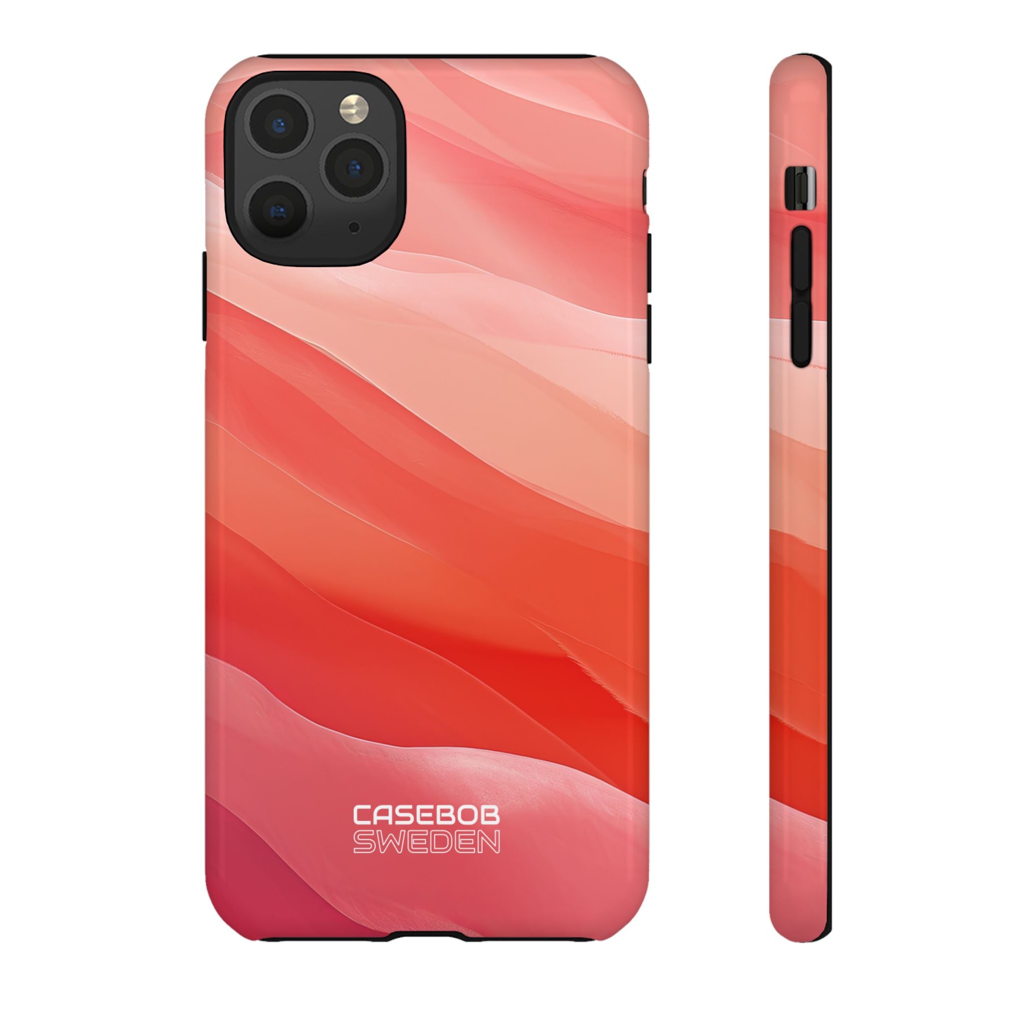 Flowing Coral Waves iPhone 11 - Tough