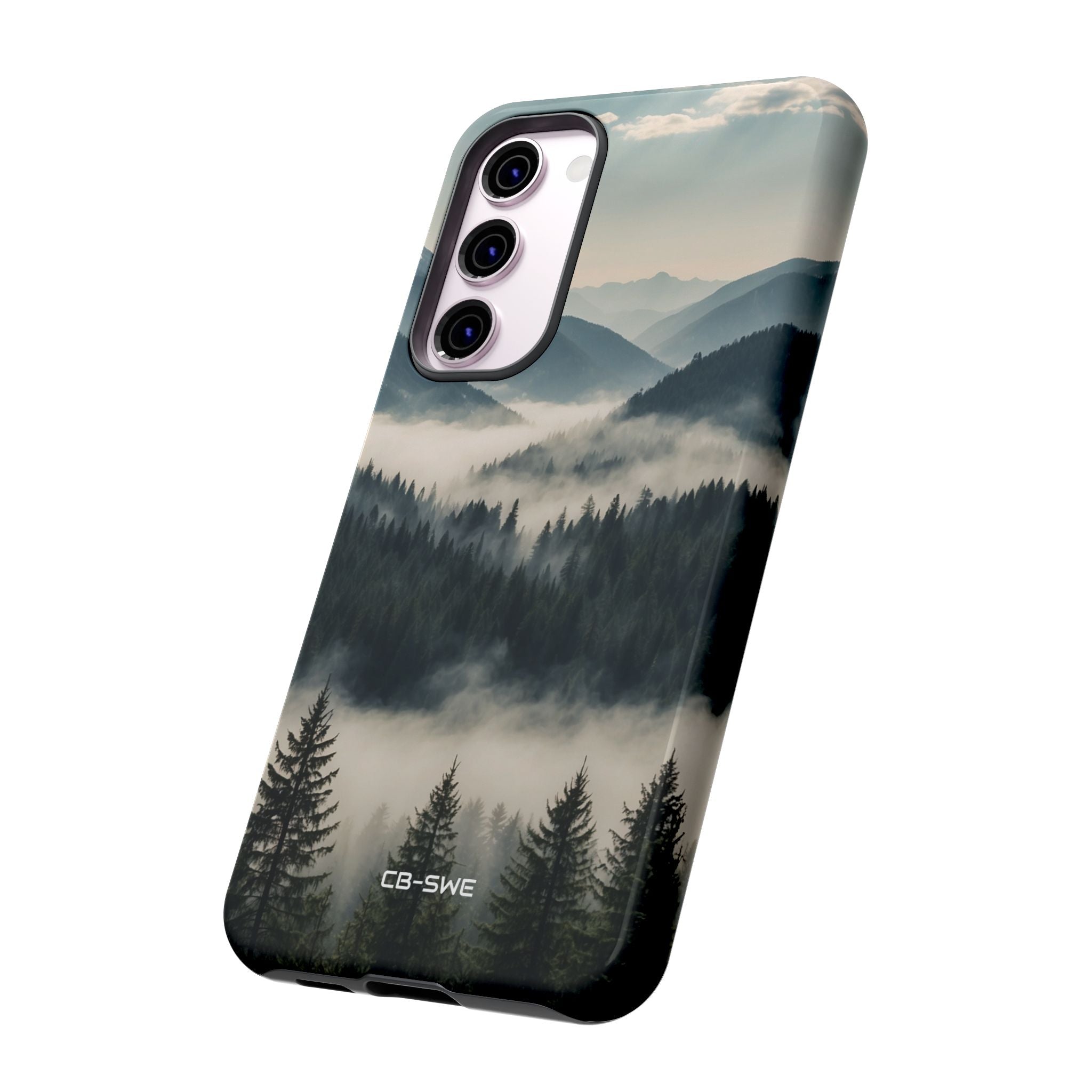 Misty Forest Embrace - Samsung Case