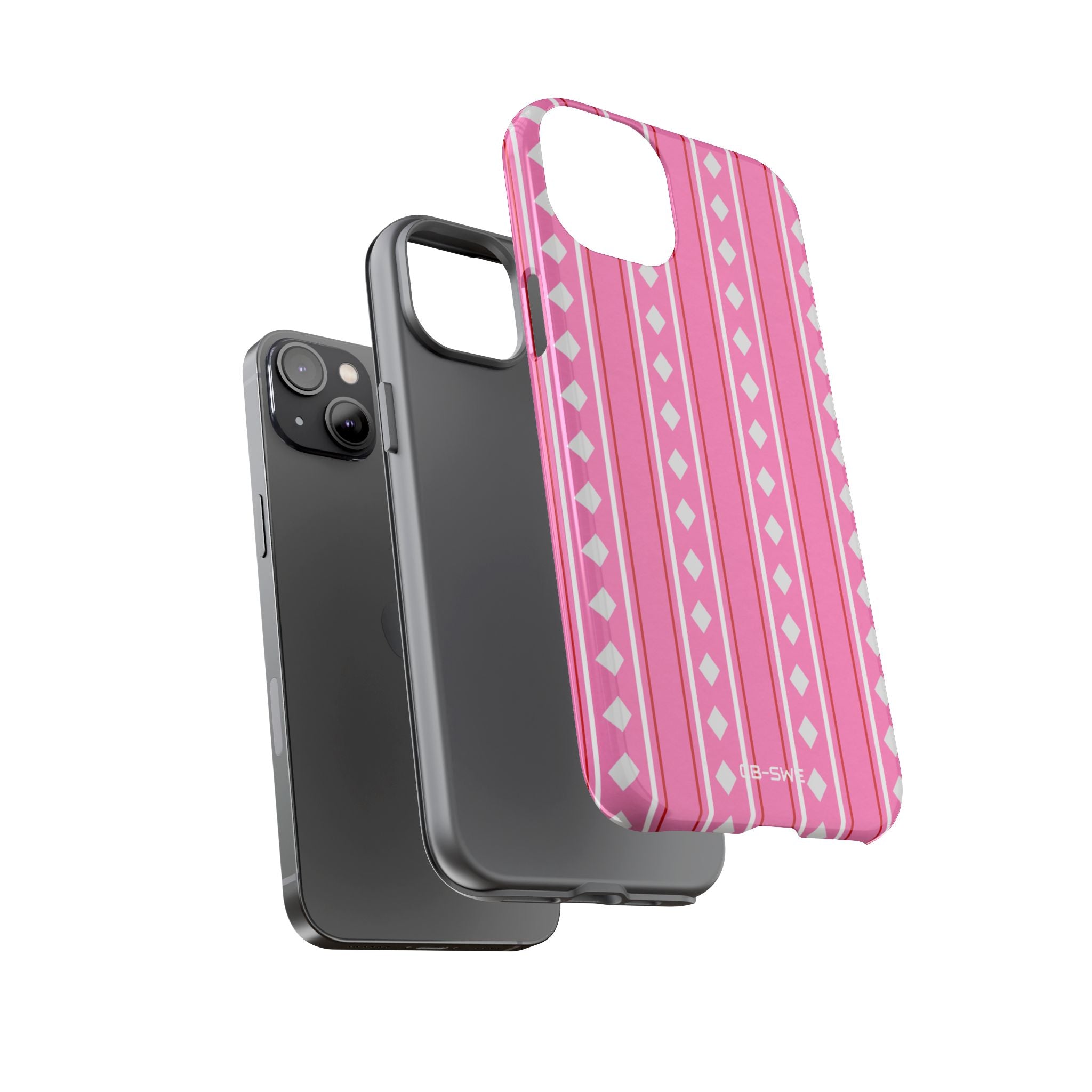 Pink Diamonds Symmetry - iPhone Case