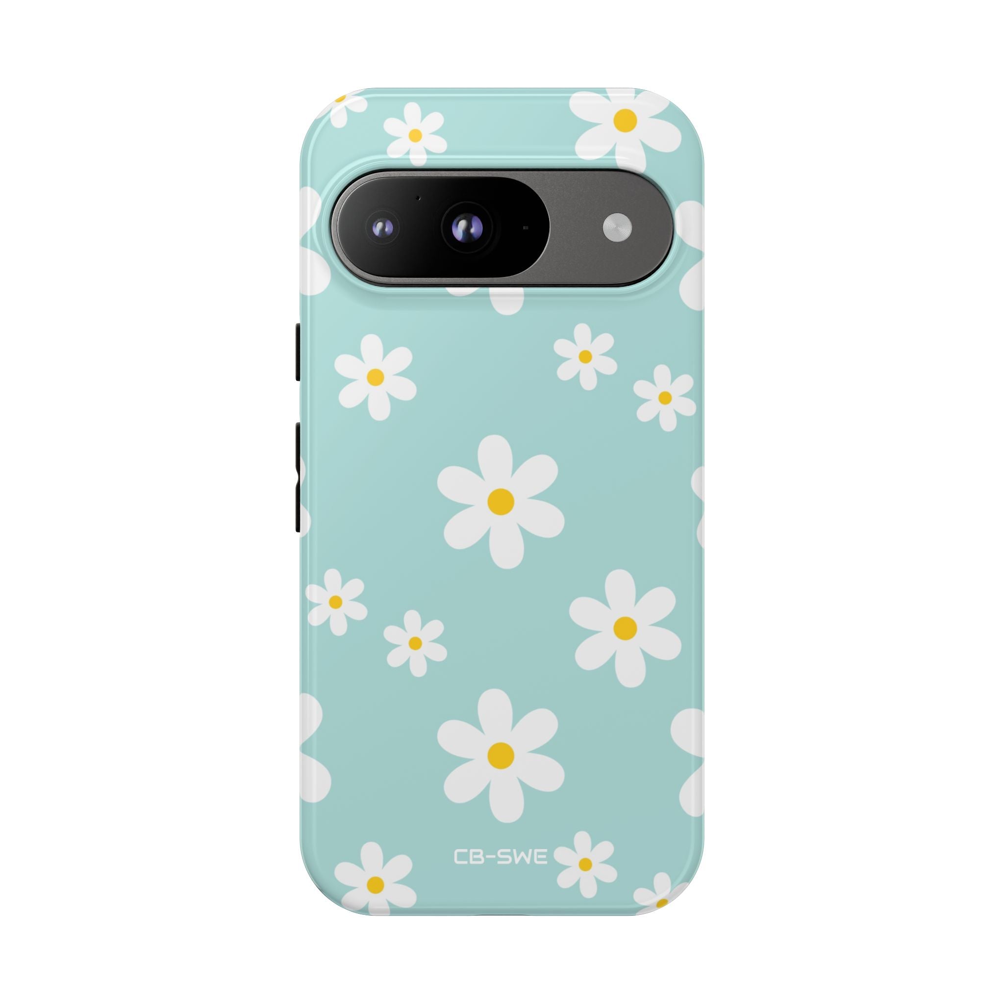 Daisies On Blue - Google Pixel Case