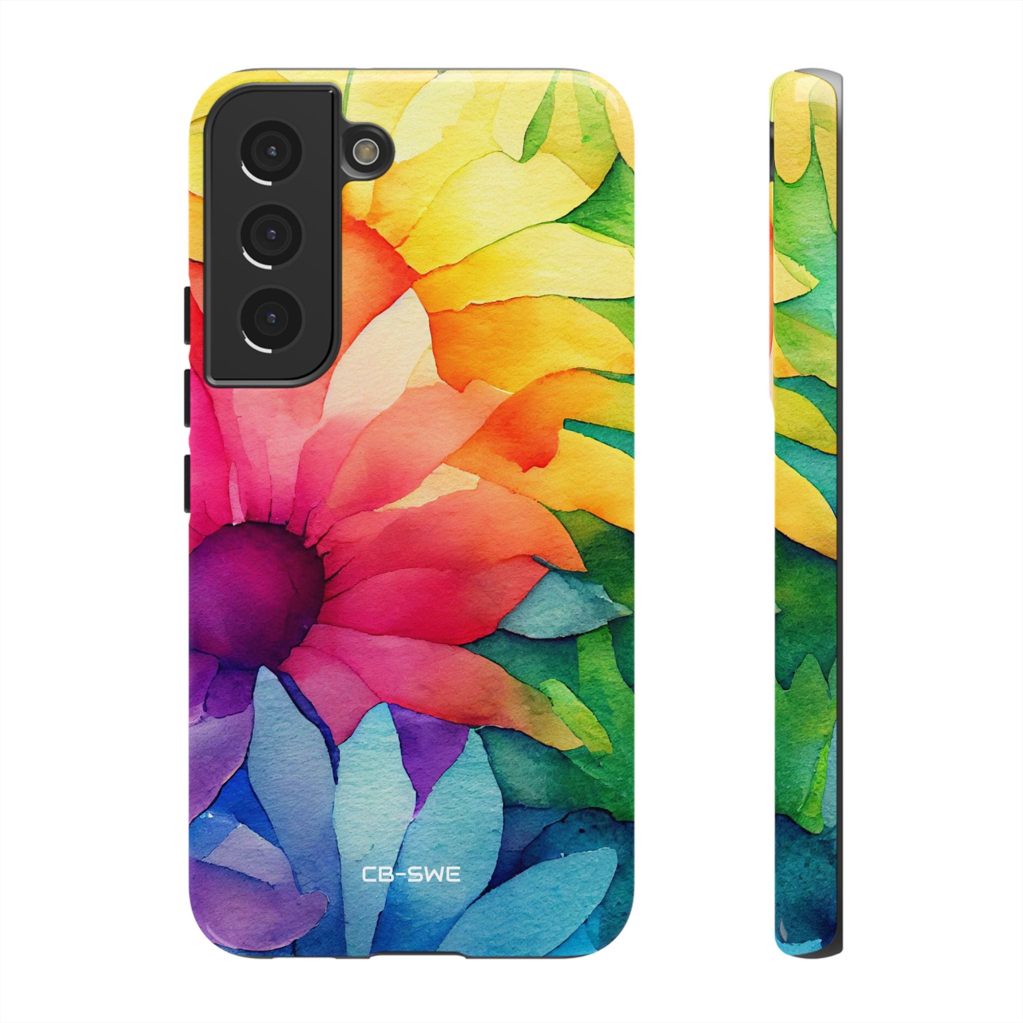 Vibrant Floral Symphony - Samsung Case