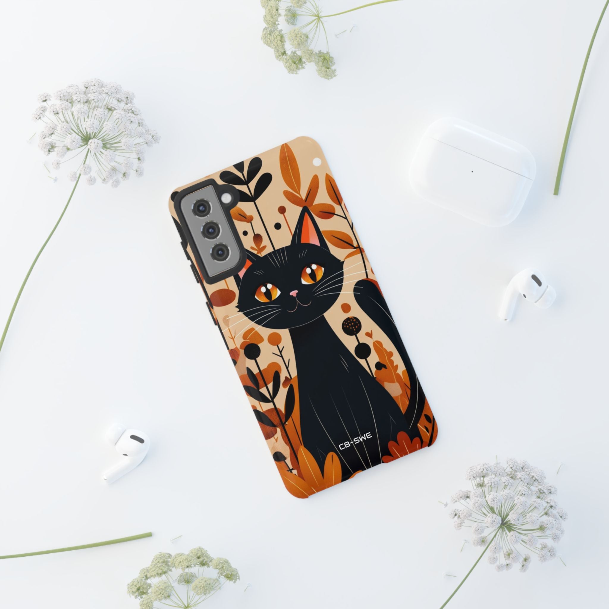 Autumnal Cat Whimsy - Samsung Case