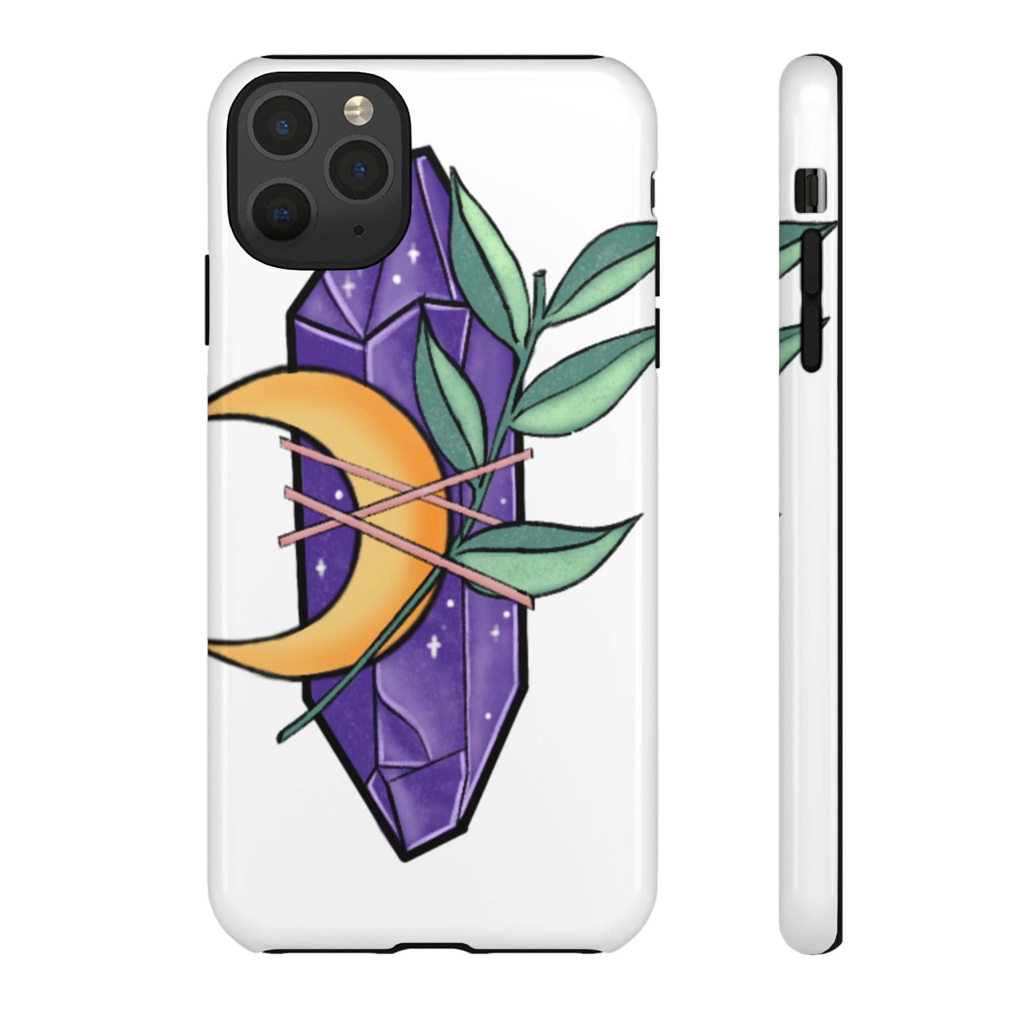 Mystical Moon Crystal - iPhone Case