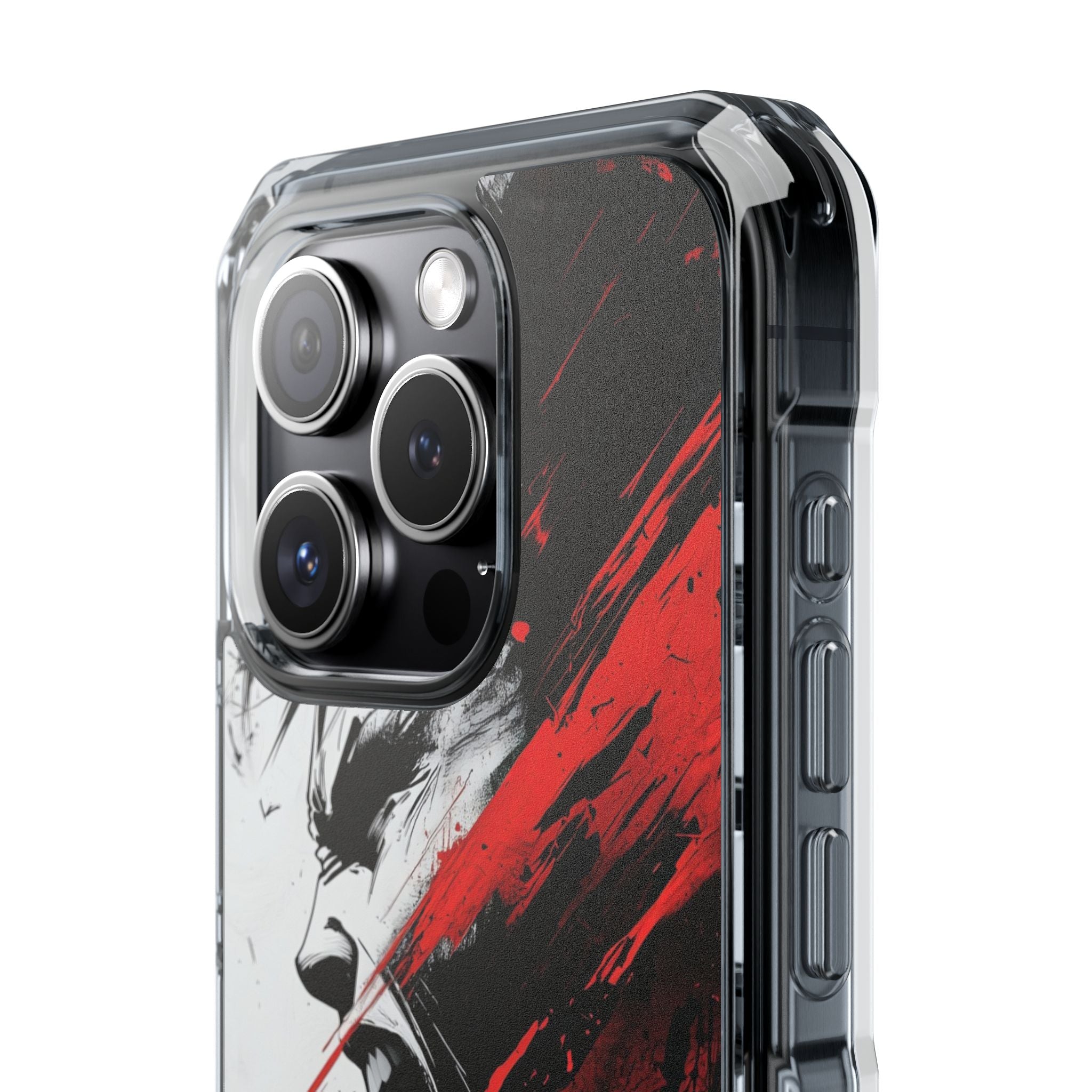 Yelling Profile Burst iPhone 15 Pro Case - Impact