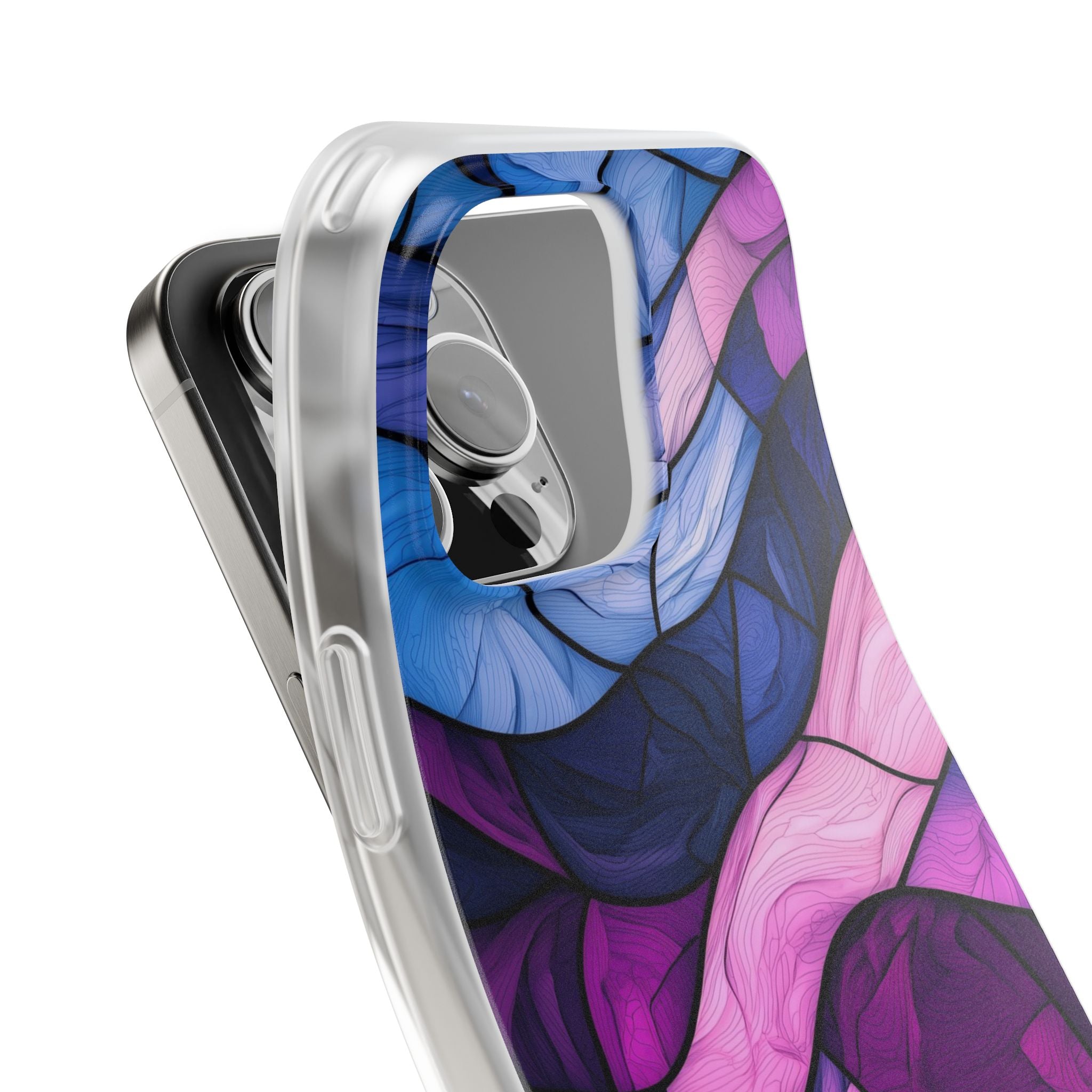 Wavelike Glow iPhone 16 Pro Max Case - Soft