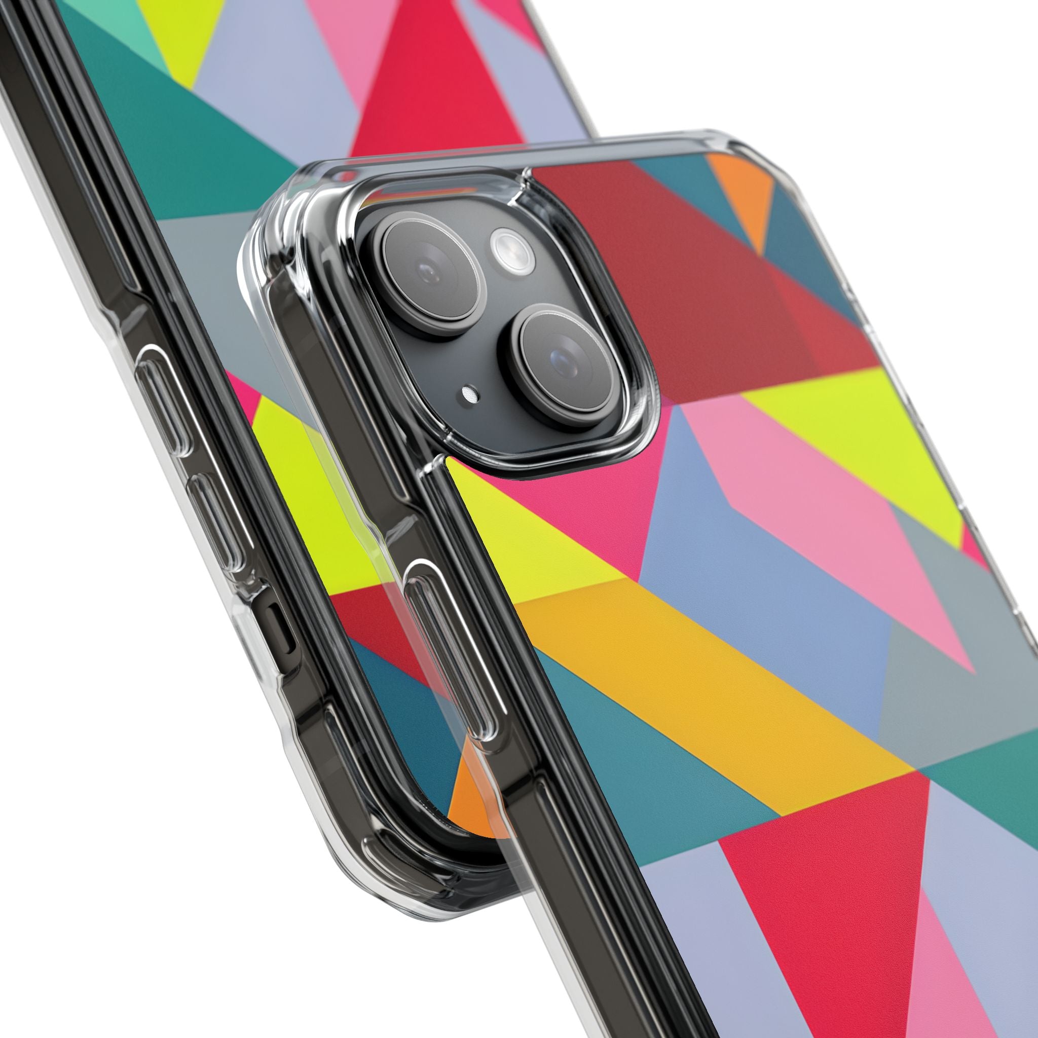 Dynamic Geometric Energy iPhone Case - Impact