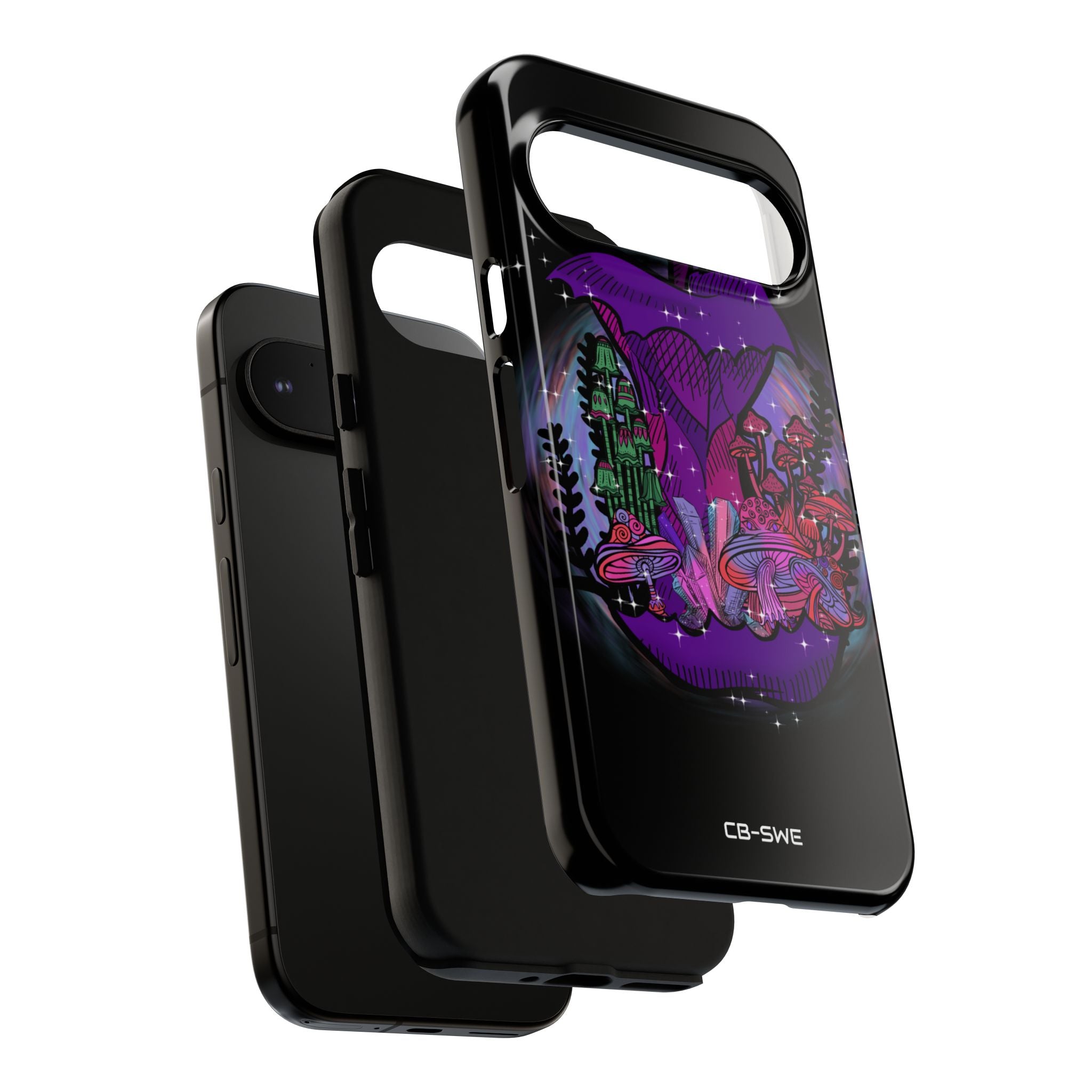 Mystical Purple Apple - Google Pixel Case
