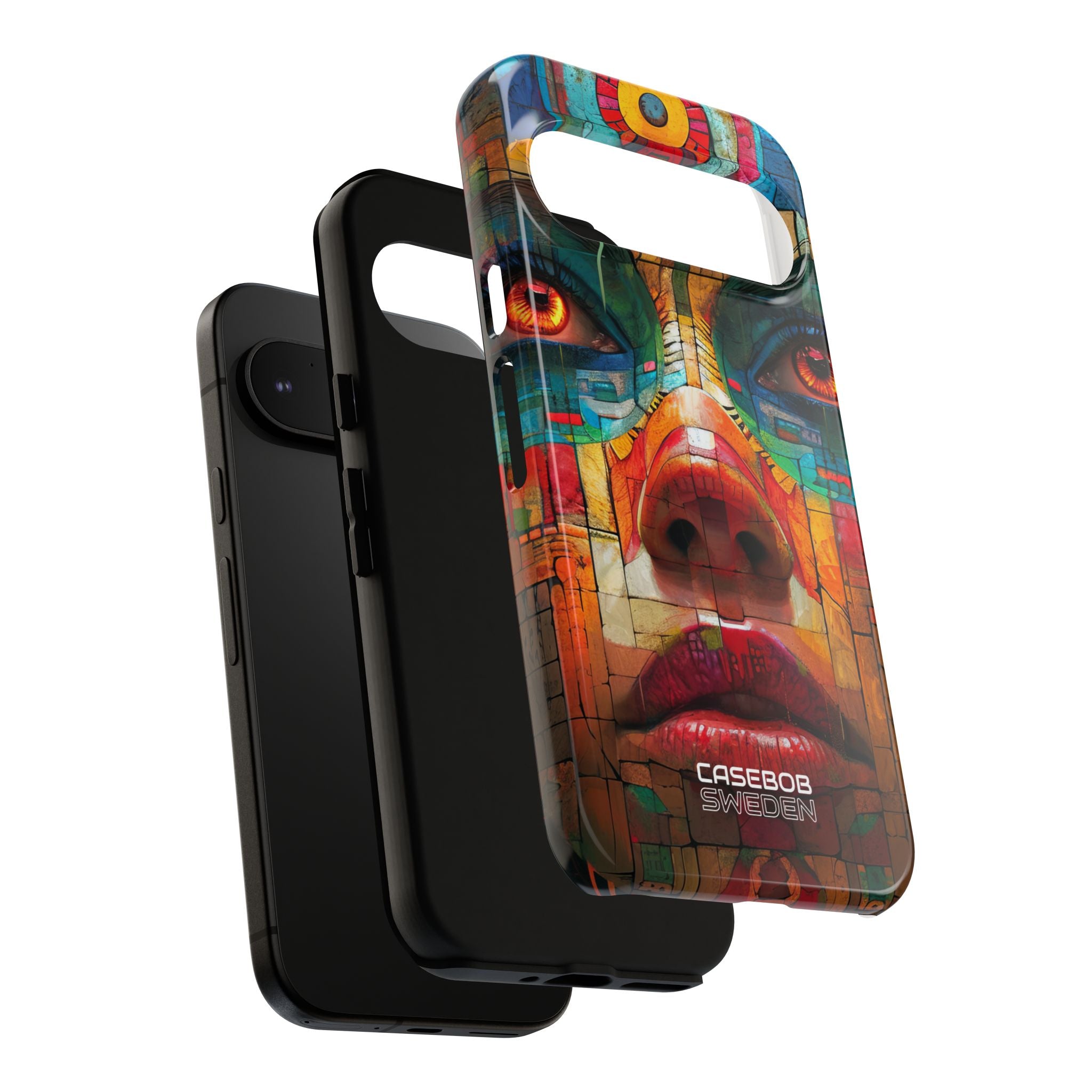 Ritratto Fiamma Geometrica Google Pixel 9 - Tough