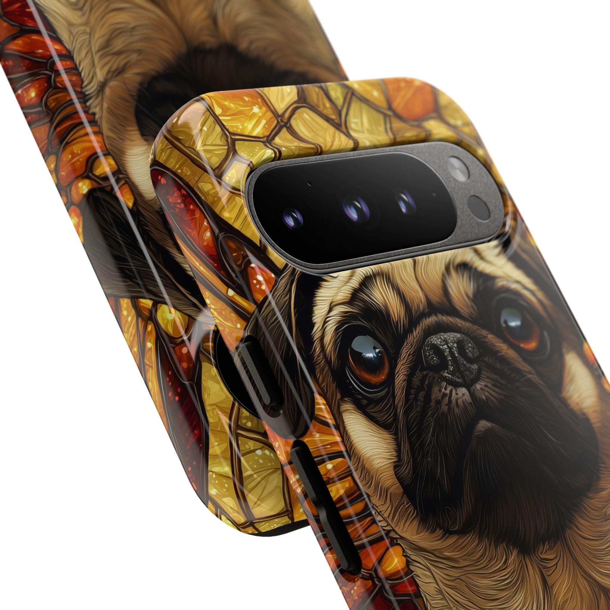 Pug Soars Brightly - Google Pixel Case