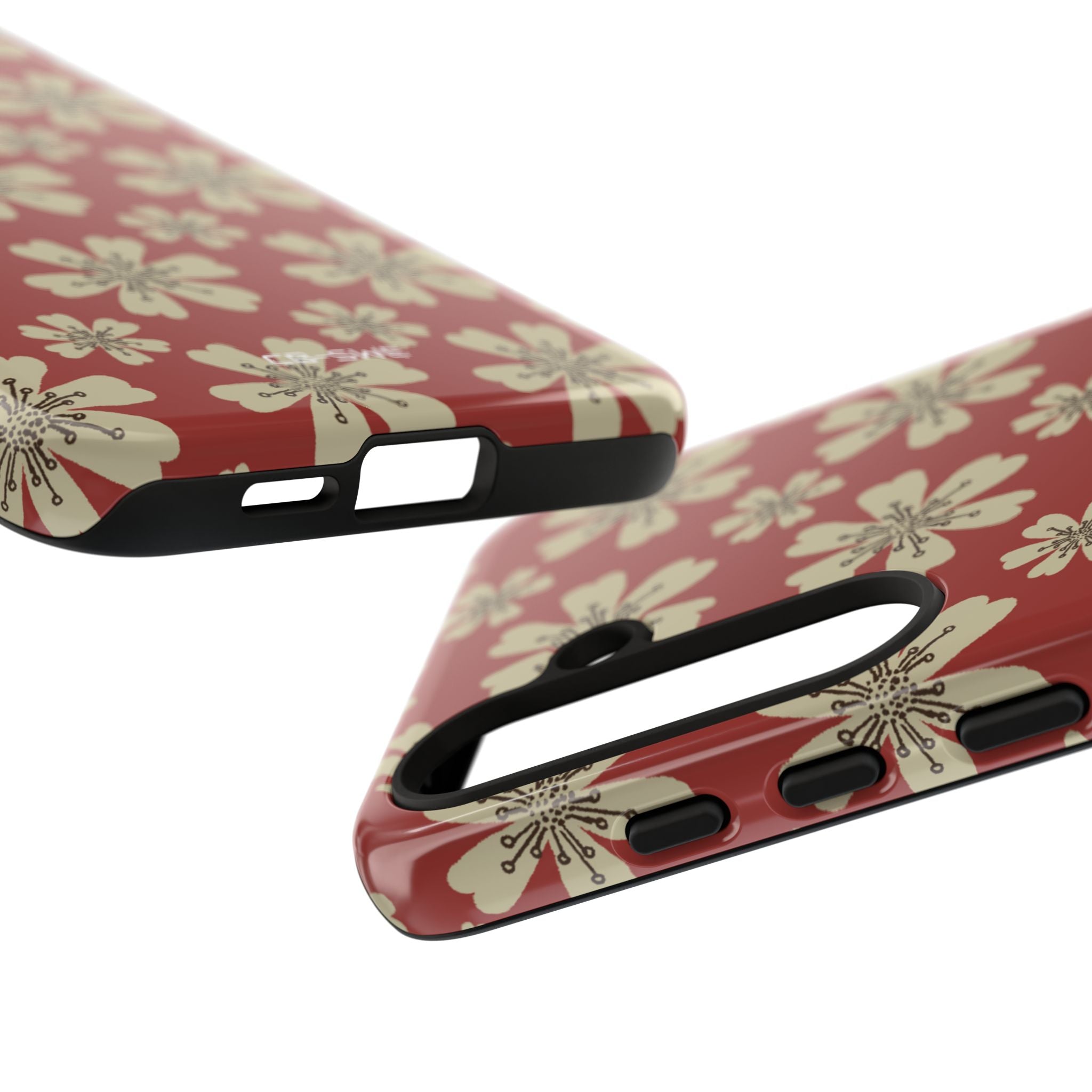Retro Red Florals - Samsung Case