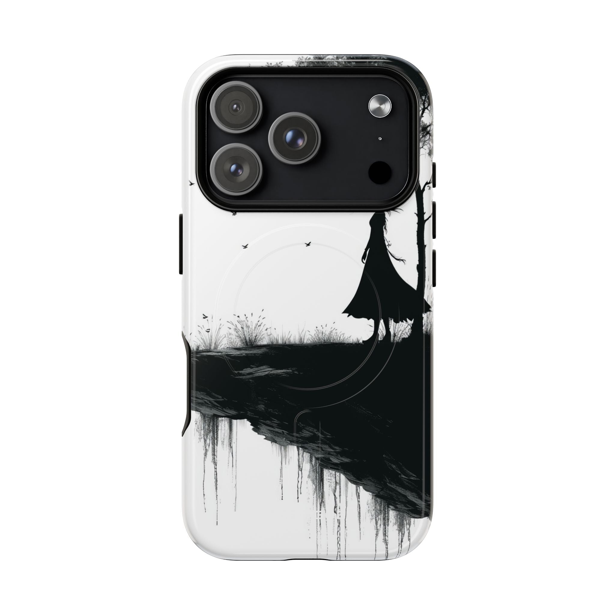 Cliffside Silhouette iPhone 17 Pro Case - Tough+