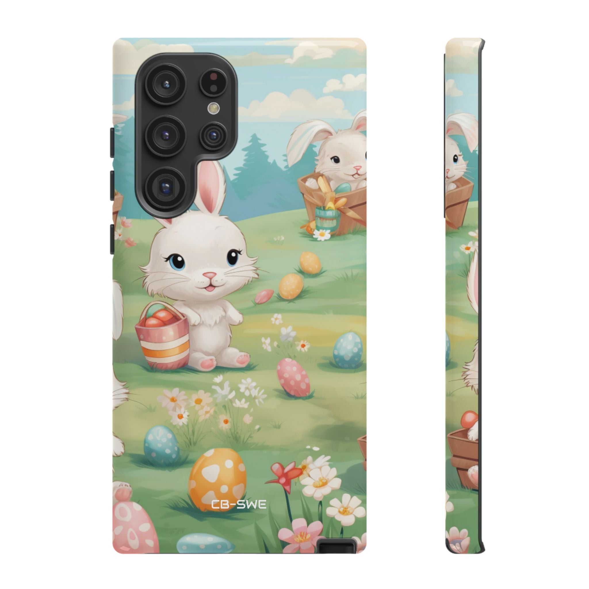 Bunnies Hunt Eggs - Samsung Case