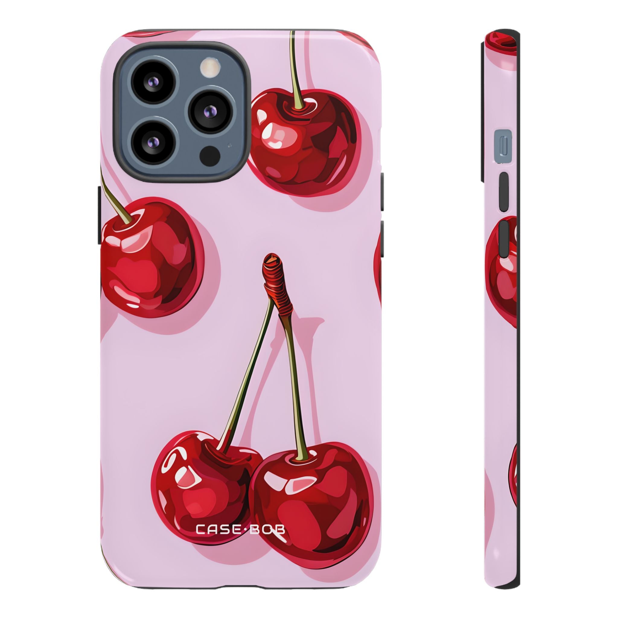 Glossy Cherry Burst iPhone 13 Pro Case - Tough