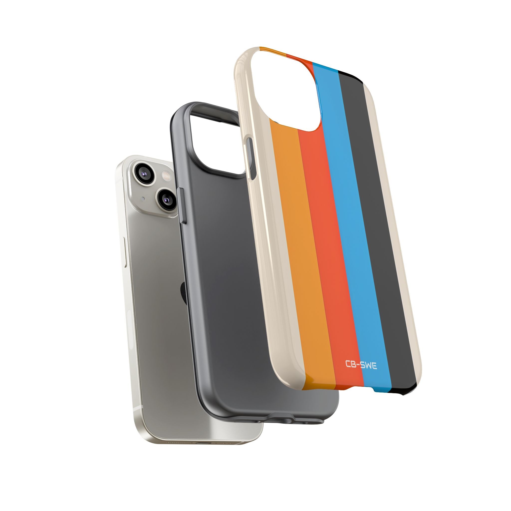 Colorful Harmony Stripes - iPhone Case