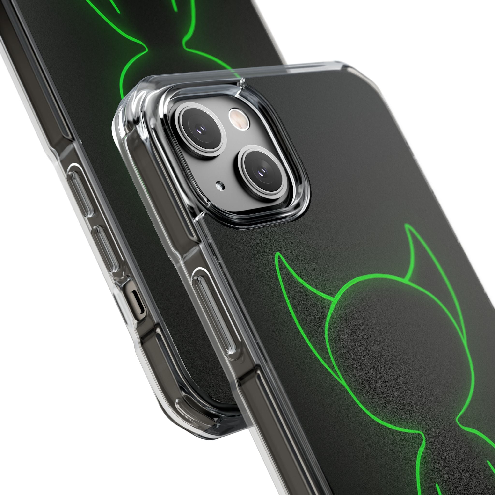 Neon Horned Glow iPhone 14 Plus Case - Impact