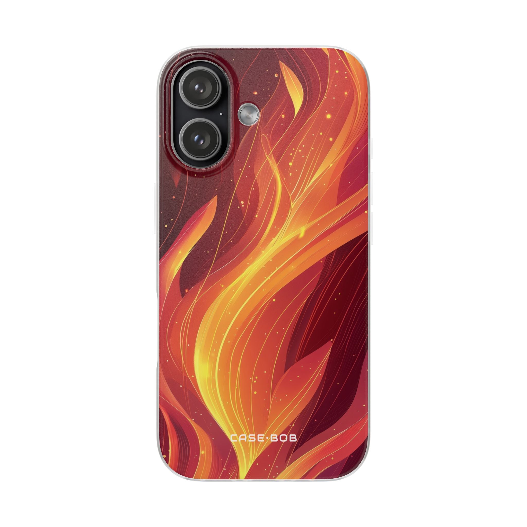 Flaming Flow iPhone 17 Case - Soft