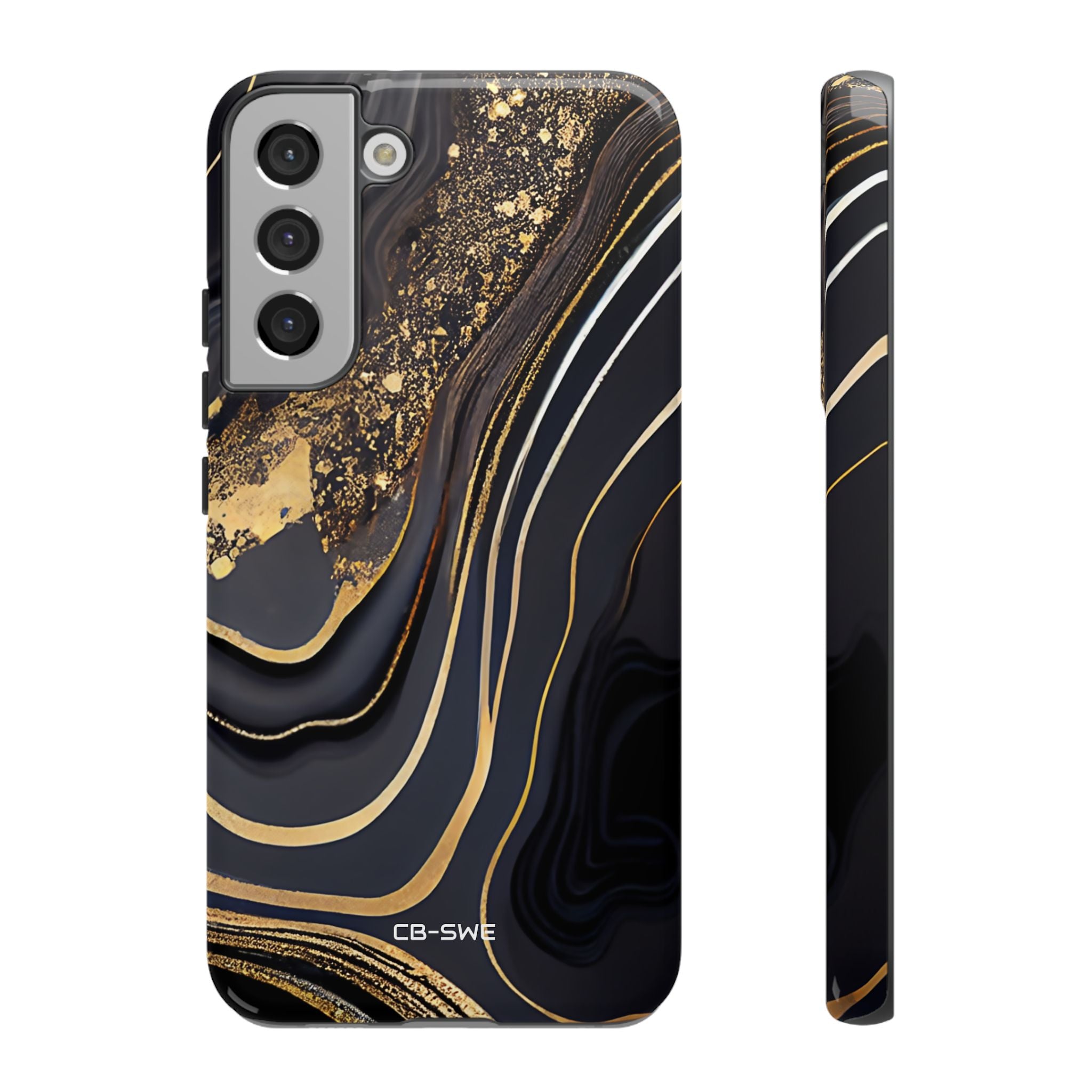 Elegant Gold Streams - Samsung Case