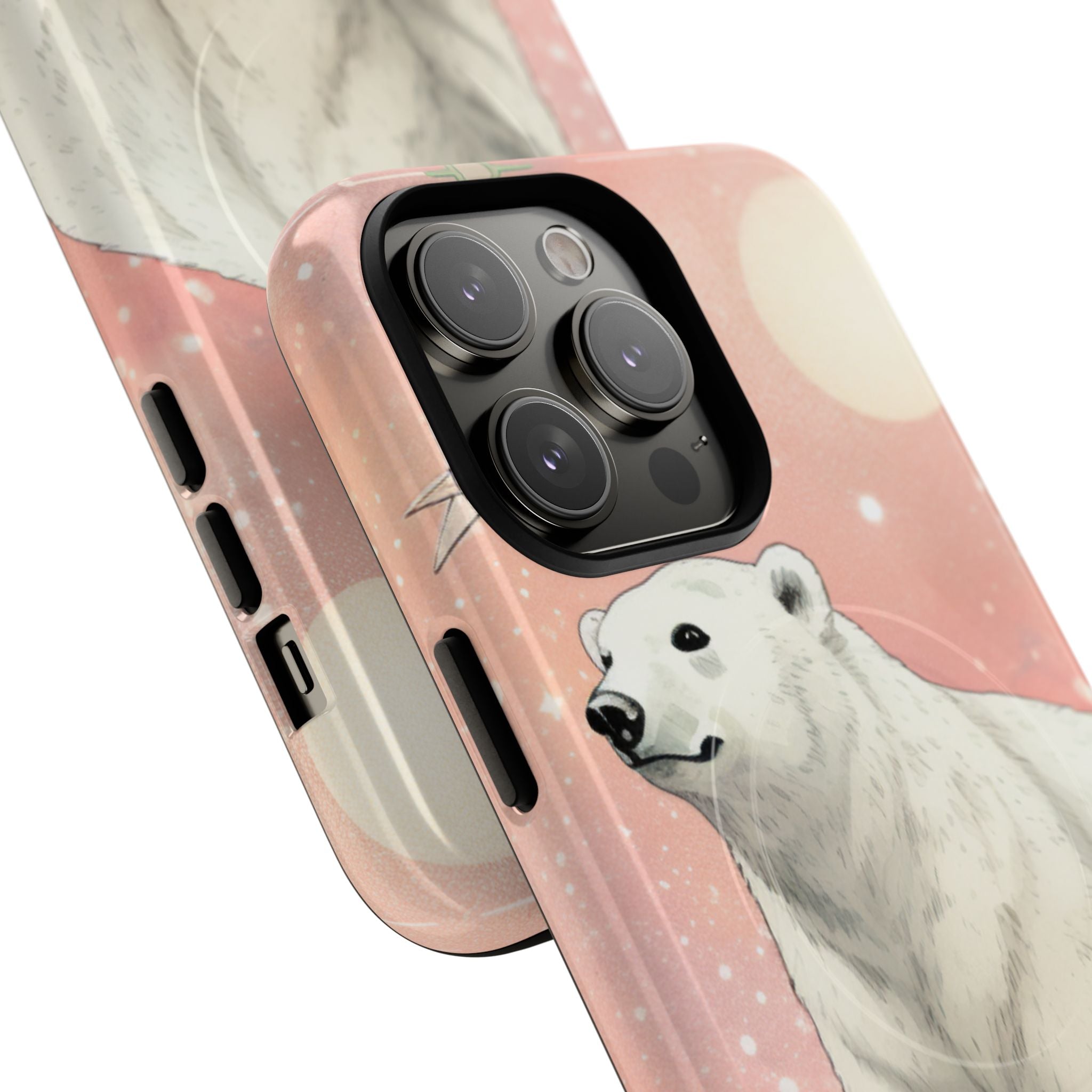 Polar Bear Dream iPhone 14 Pro Max Case - Tough+