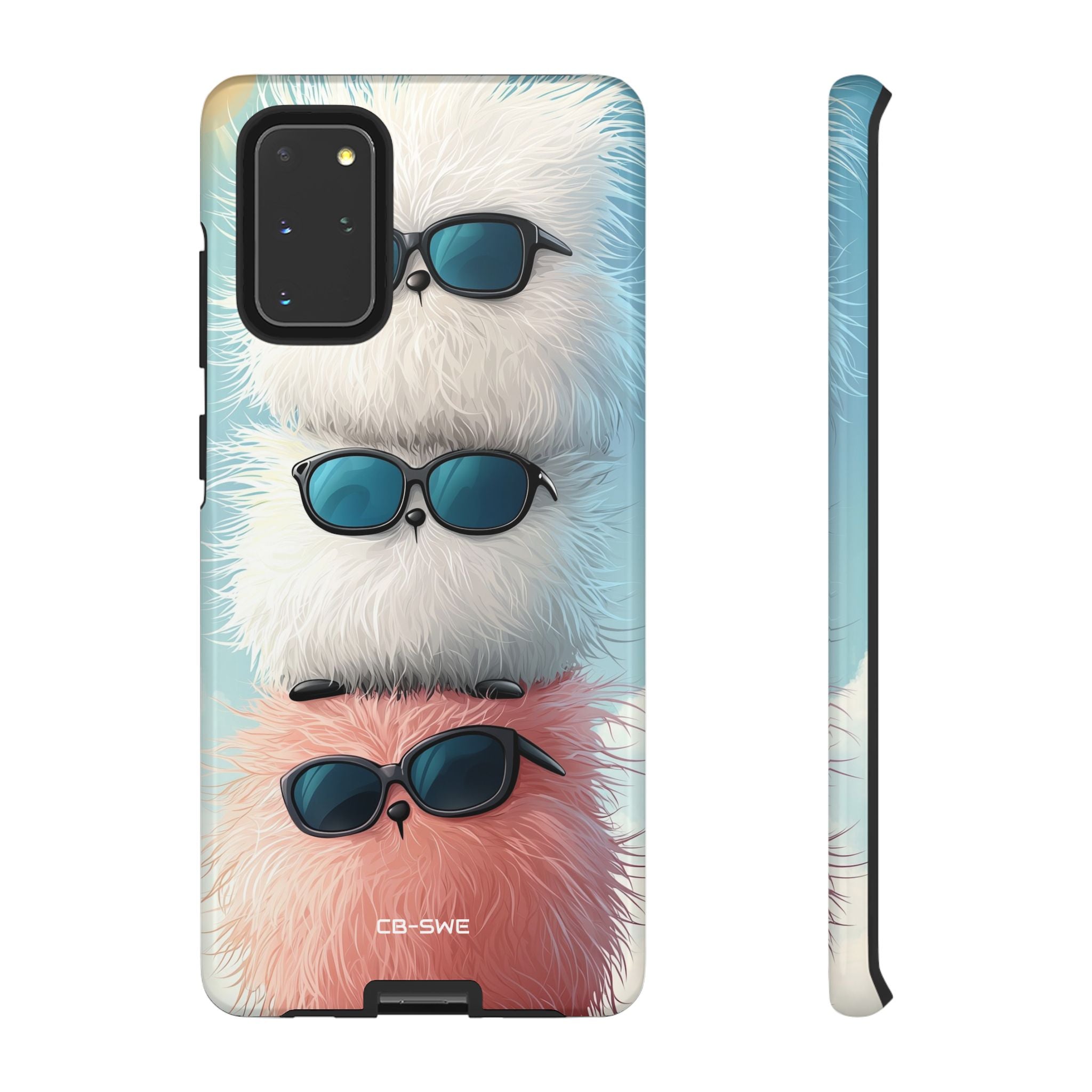 Fluffy Creatures Stack - Samsung Case