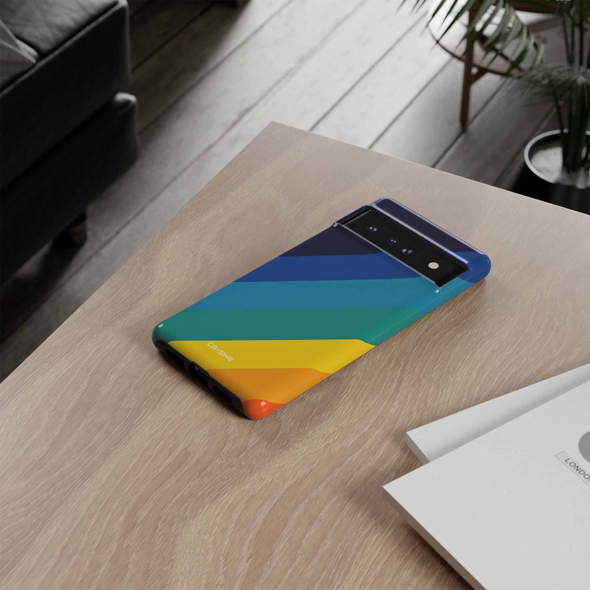 Diagonal Color Spectrum - Google Pixel Case