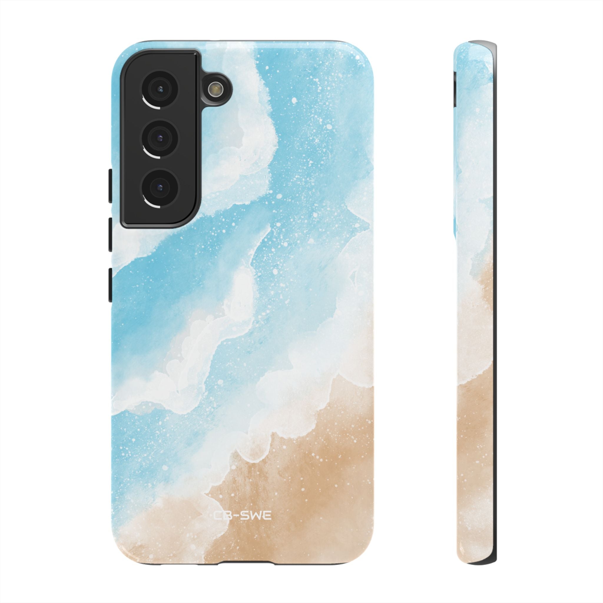 Serene Coastal Whispers - Samsung Case