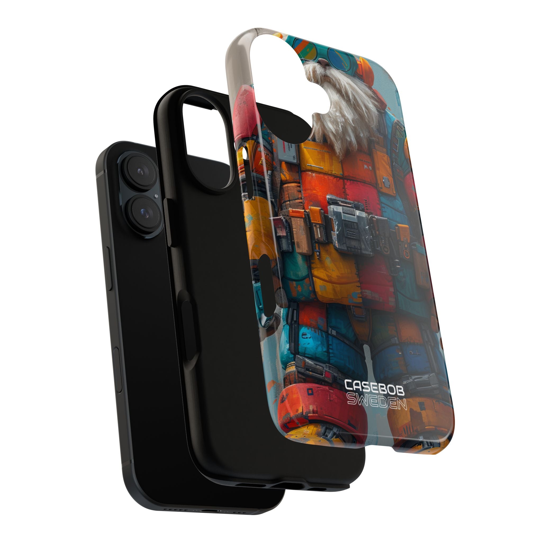 Robot Vagabondo Fantasioso iPhone 16 - Tough