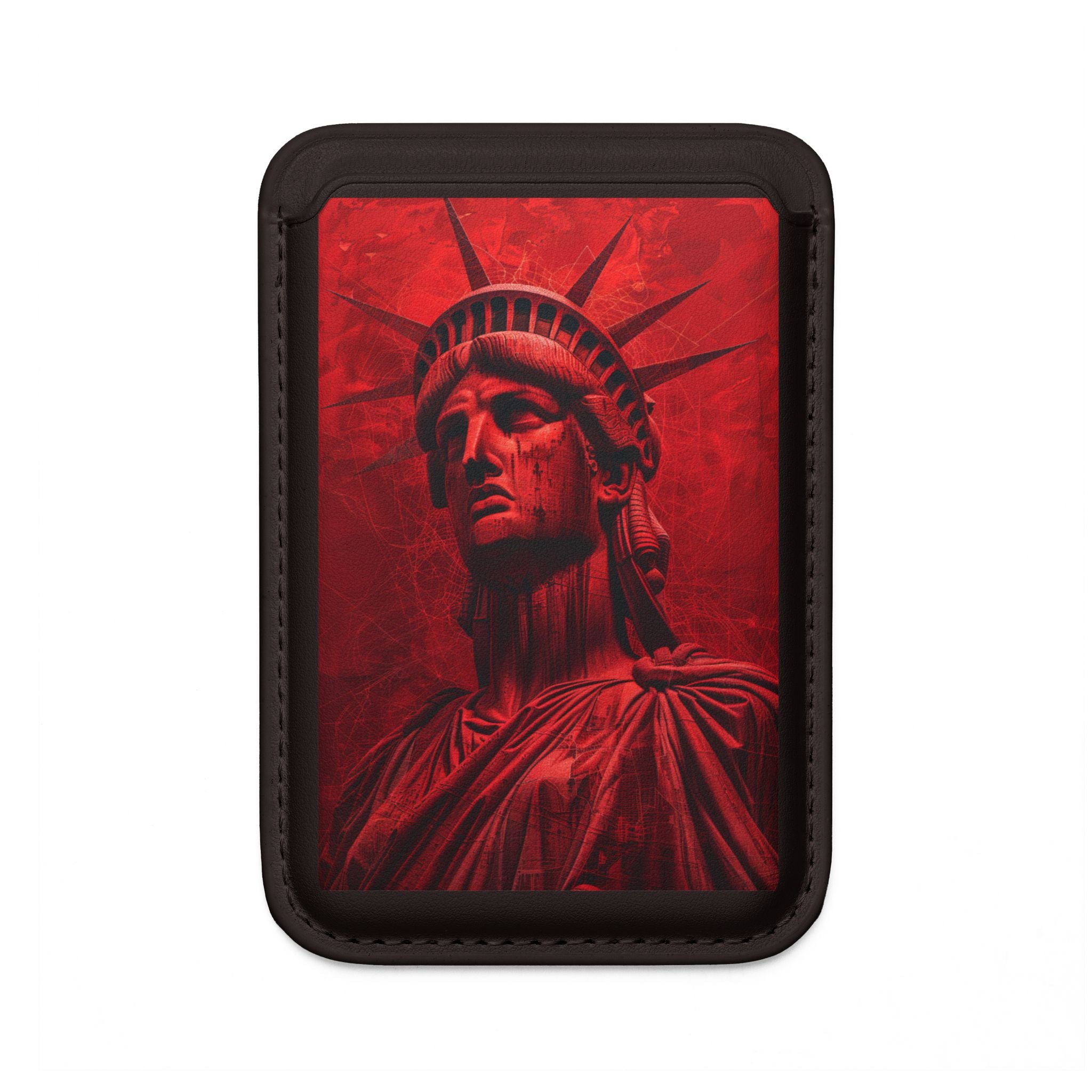 Liberty Crimson Wallet – MagSafe Ready