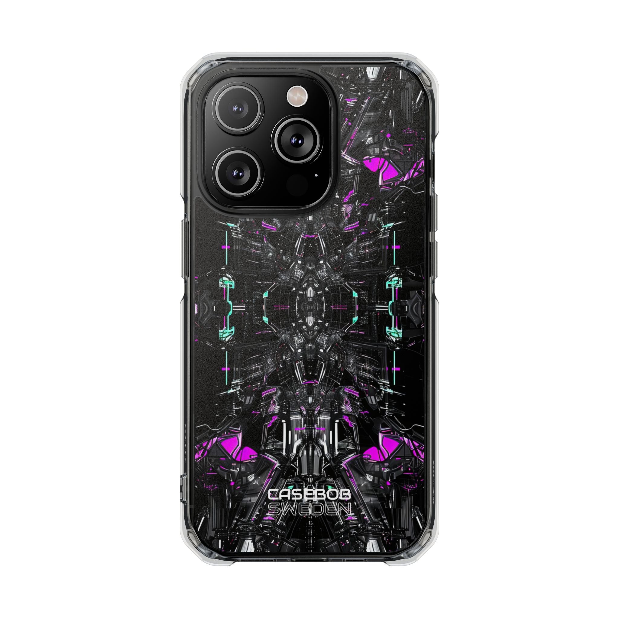 Cybernetic Neon Nexus iPhone 14 - Impact Clear+